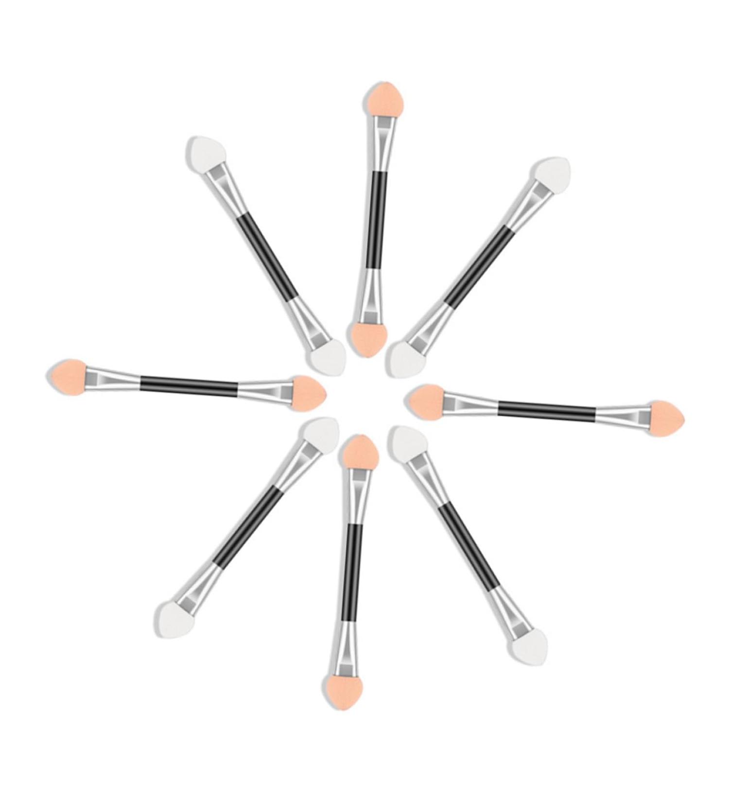 Baluue 50pcs Brush Eyeshadow Dual Sided Eyeshadow Brush Eyeshadow Eyeshadow Brush Sponge Pink - Buy Online on GoSupps.com