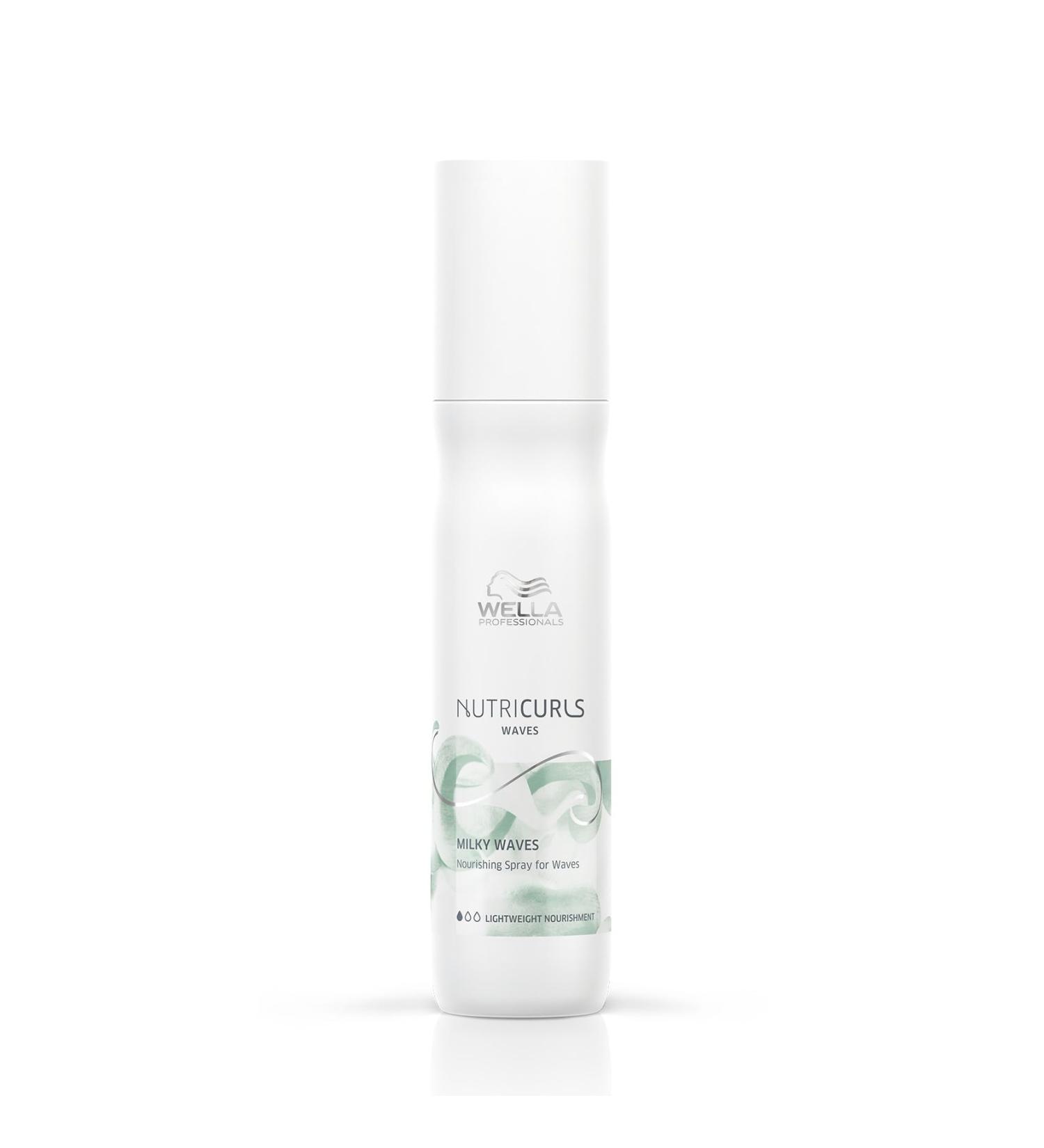 Wella Professionals Nutricurls Milky Waves| Milky Leave-In Spray for Wavy Hair| 5.07 Fl Oz - Buy Online on GoSupps.com