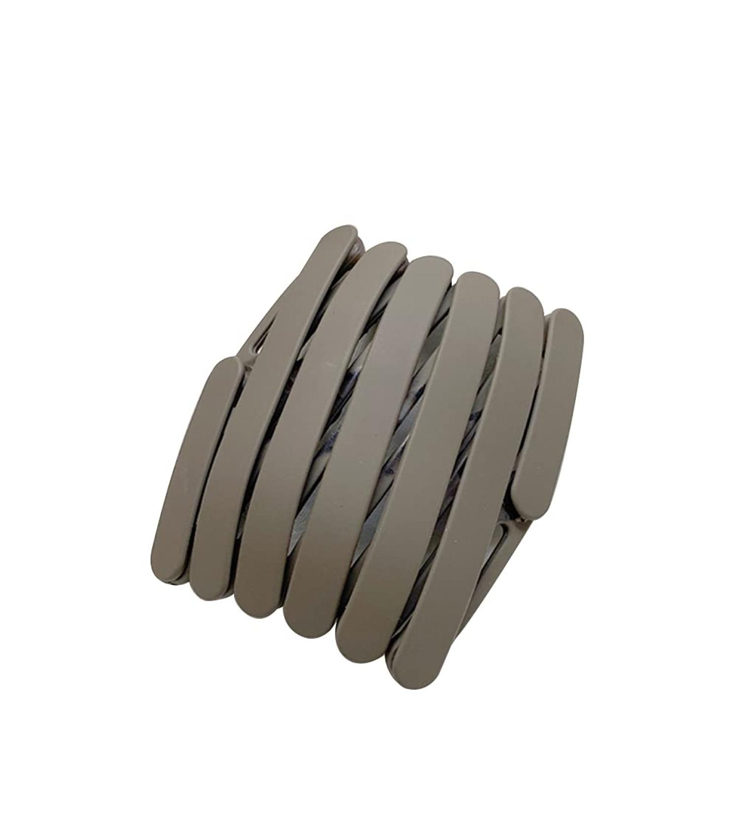 Compact Foldable Headband - Gray Retractable Pocket Hair Band - Stylish DIY Accessories for Effortless Hair Management - Buy Online on GoSupps.com