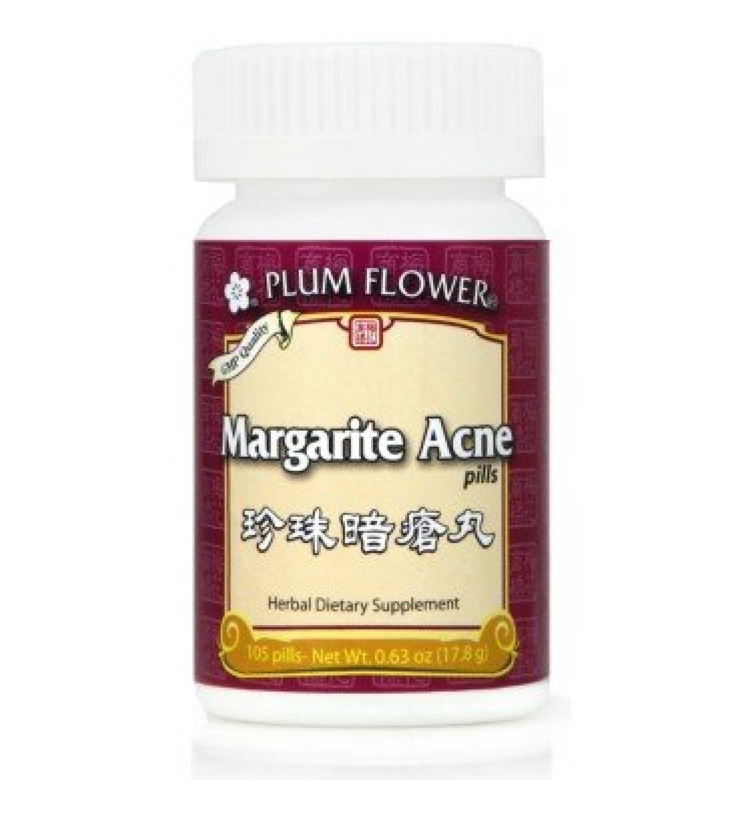 Margarite Acne Treatment - 105 Pills | Effective Acne Relief | International Shipping Available - Buy Online on GoSupps.com
