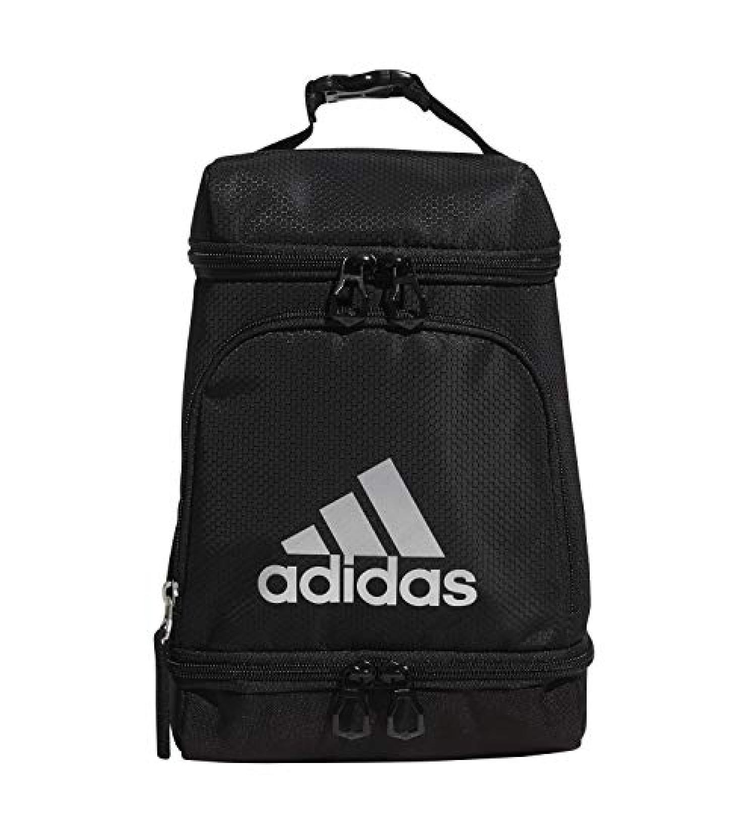 adidas Excel Insulated Lunch Bag in Black/Silver Metallic - Stay Stylishly Organized on-the-go! - Buy Online on GoSupps.com