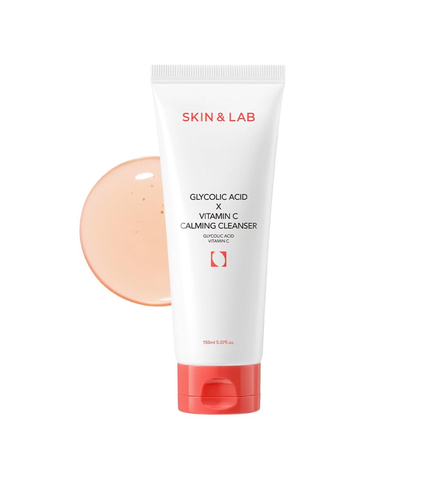  SKIN&LAB Glycolic Acid X Vitamin C Calming Cleanser 5.07 fl. oz. - Buy Online on GoSupps.com