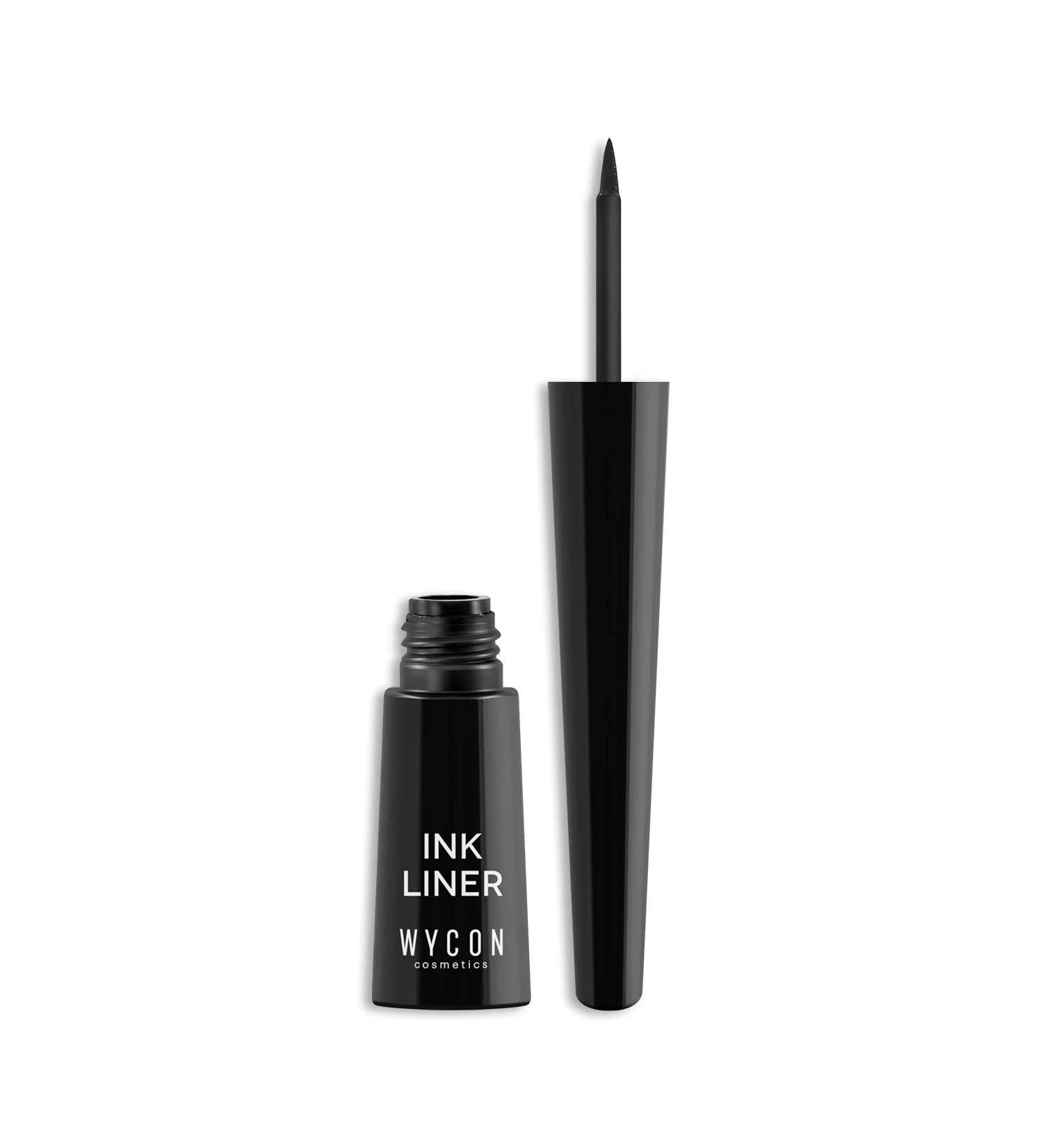 WYCON cosmetics WYCON Cosmetics INK LINER - Liquid Black Eyeliner Extra Black Fluid Eyeliner for a defined full colour and uniform line