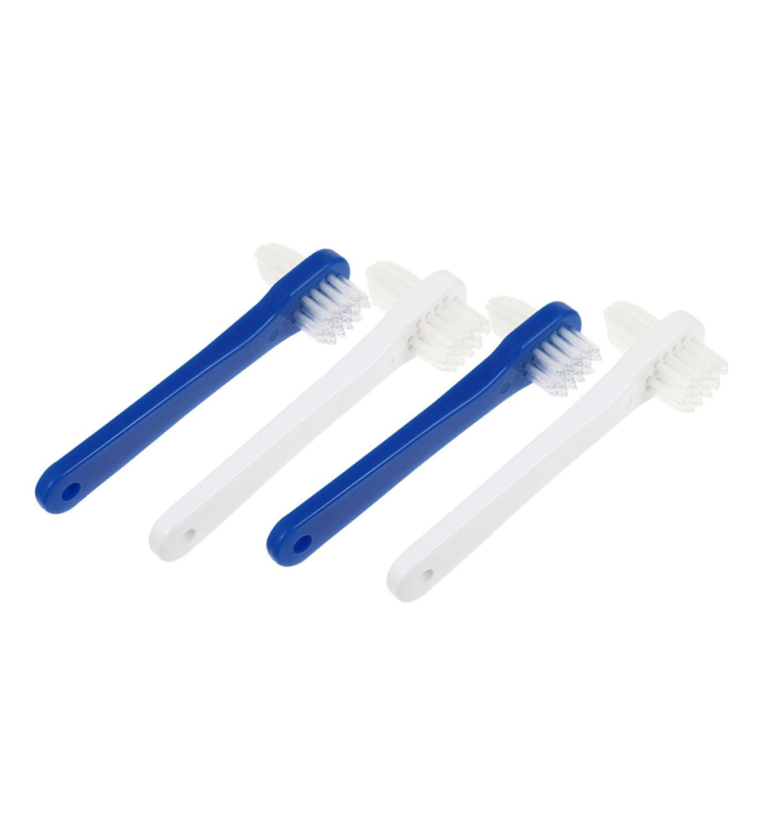 Buy Aboofan 16-Piece Double-Headed Toothbrush Set for Adults - Dual Brush Hard Denture Cleaning & Mouth Care - Buy Online on GoSupps.com