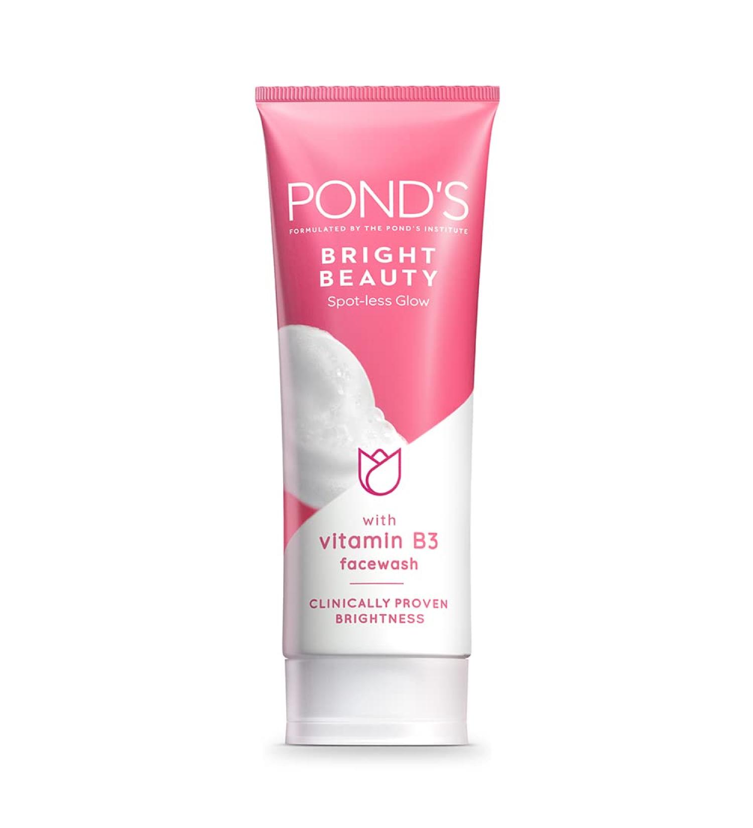 Pond's White Beauty Lightening Facial Foam Daily Spot-Less 100g - Buy Online on GoSupps.com