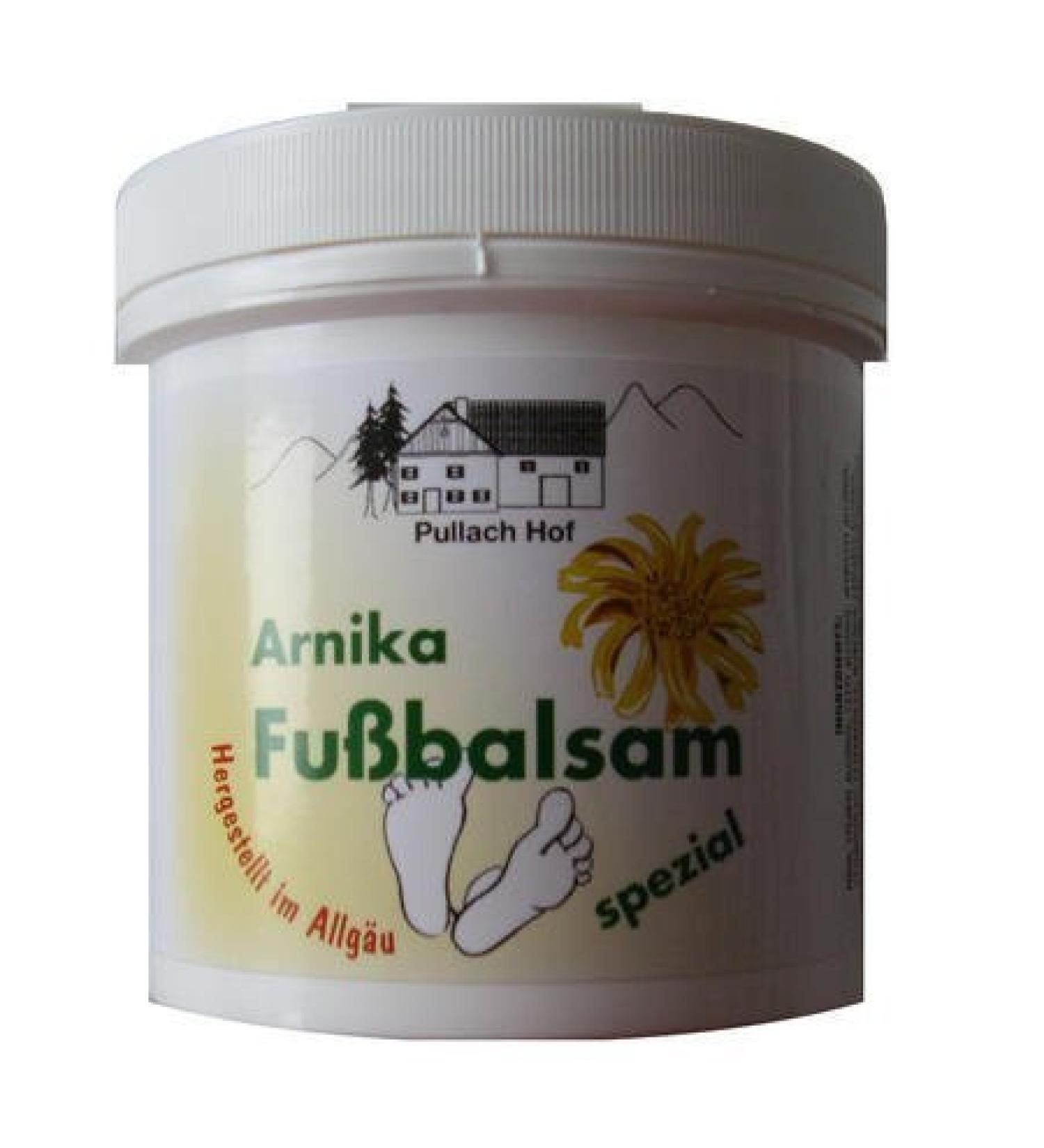 Arnica foot balm 250ml for daily care valuable substances care for your feet and legs