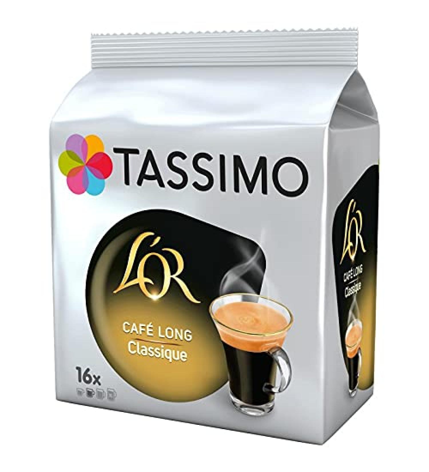  Epicerie sucr e L'OR Grocery - Tassimo Classic Long Coffee Pods 16 Pc M - Pack of 3 Fast and Free Delivery - Buy Online on GoSupps.com