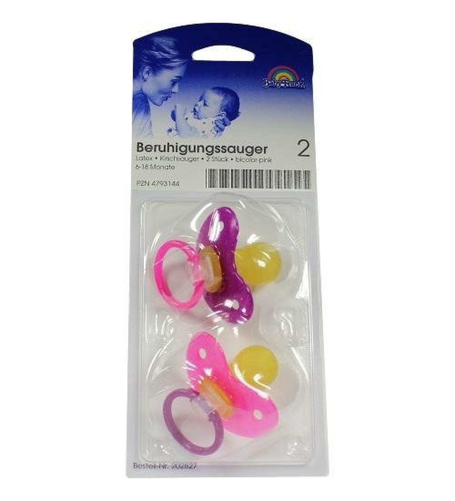 PACIFIER Cherry Lat.6-18 M.bicol.pink