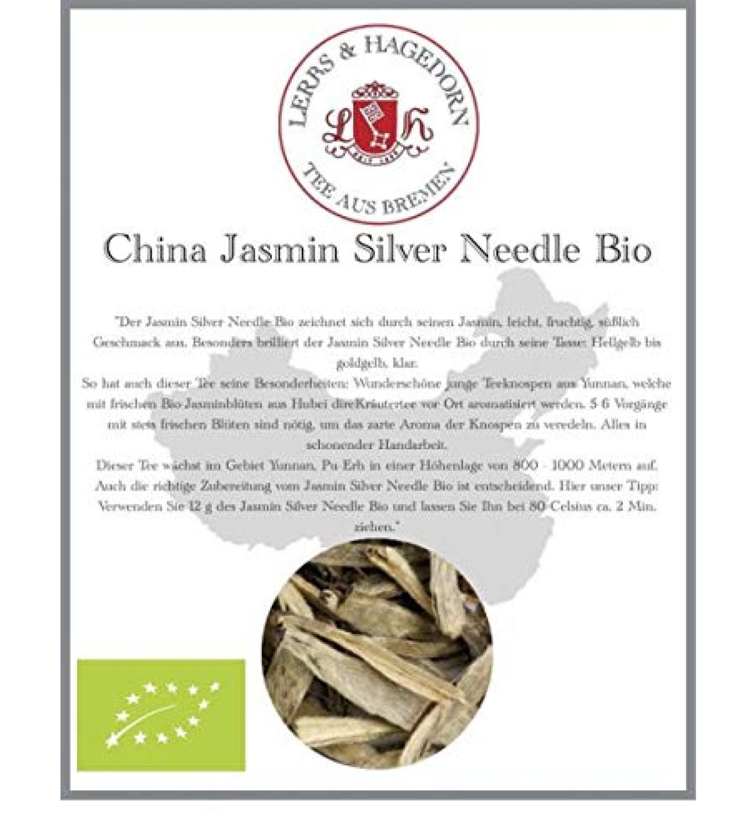  Lerbs & Hagedorn China Jasmine Silver Needle Organic 1 kg - Buy Online on GoSupps.com