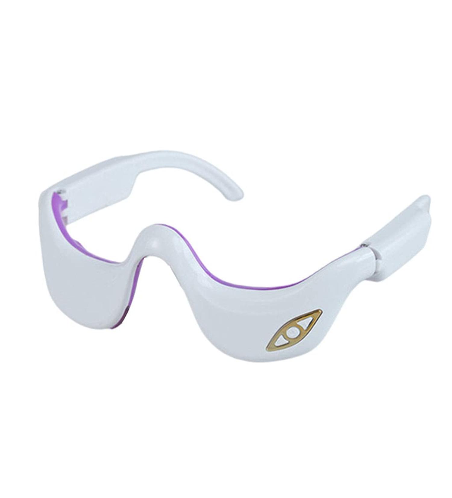 Microcurrent Pulse Massager - Electric Heat & Vibration Massage Mask for Stress Relief & Relaxation | International Shipping Available - Buy Online on GoSupps.com