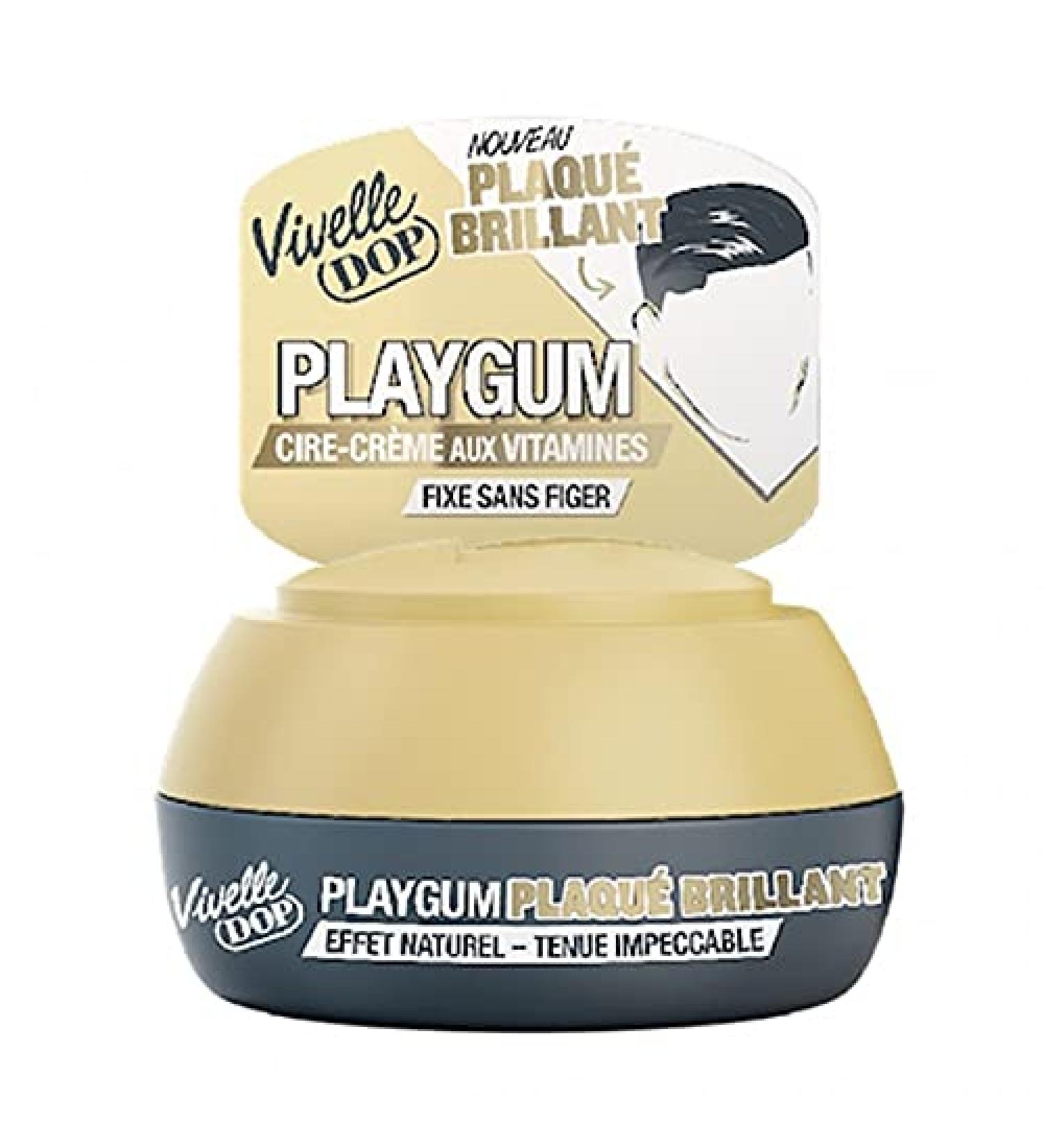 Vivelle DOP Playgum Plated Glossy Vitamin Cream Wax 80ml (pack of 3)