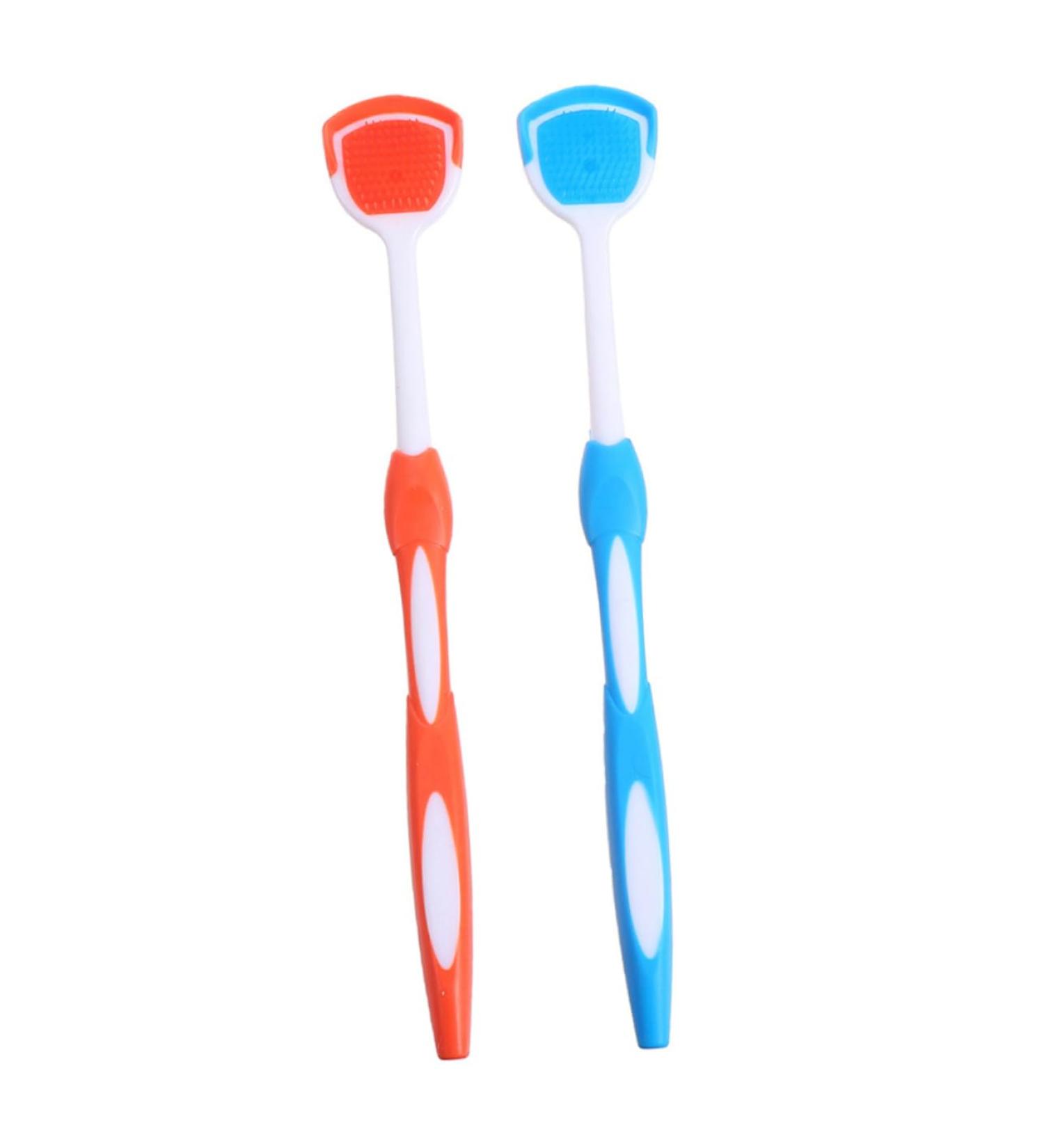 Housoutil Portable Tongue Cleaner Brush - Effective Scraping Tool for At-Home Oral Hygiene - Buy Online on GoSupps.com