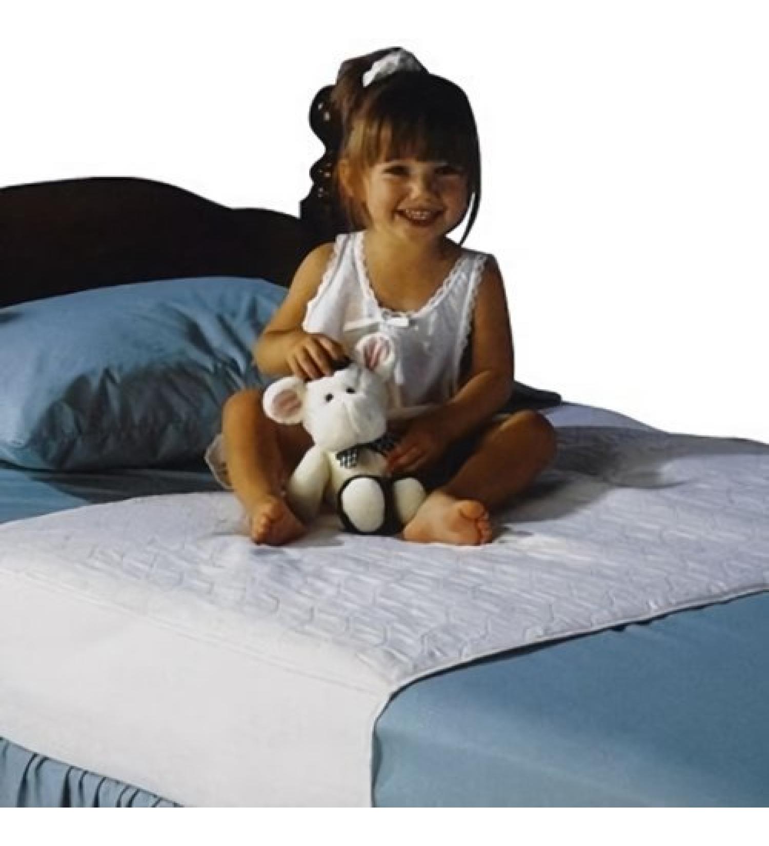 Saddle Style Reusable Waterproof Bed Pad - 34x36 Inch (Pack of 2) - Made in USA - Buy Online on GoSupps.com