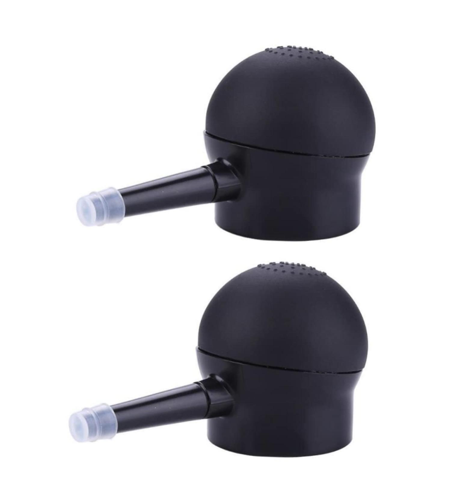 Amosfun 2 Pcs Silicone Nozzle Spray Bottle for Hair Fiber Sprayer Salon Supplies Cosmetic Baking Powder - Buy Online on GoSupps.com
