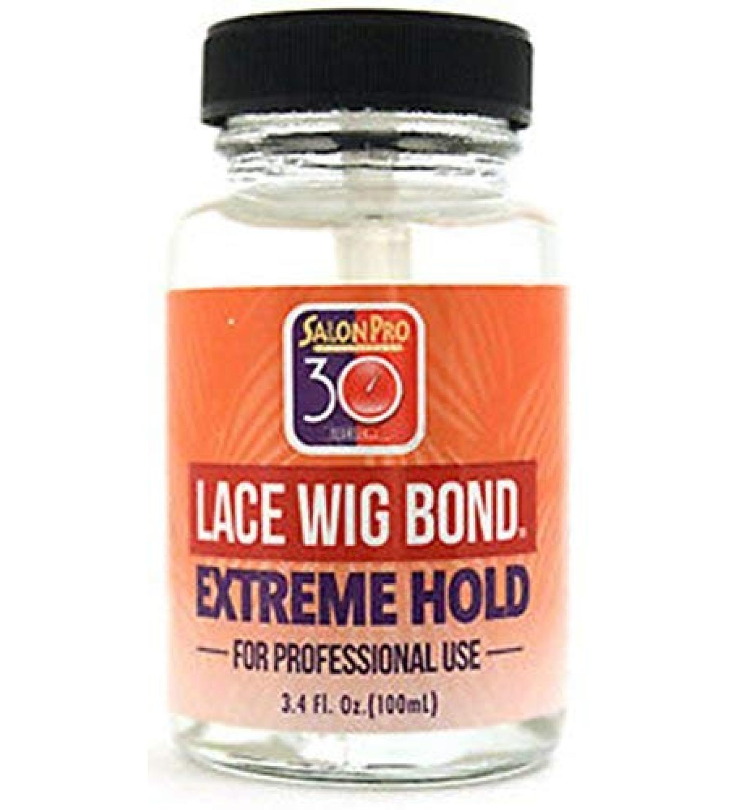 Salon Pro 30 Sec Lace Wig Bond Extreme Hold  1 Ounce 1 Fl Oz (Pack of 1)