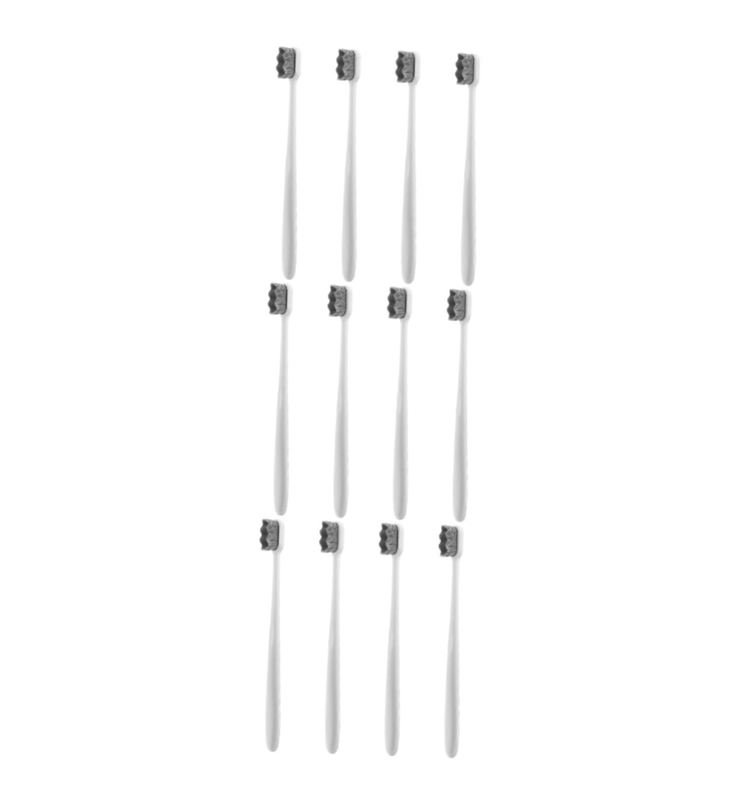 Clispeed 12 Pcs Soft Travel Toothbrush Set - Ultra-Soft Bristles for Kids & Adults - Perfect for Home & On-the-Go - Buy Online on GoSupps.com