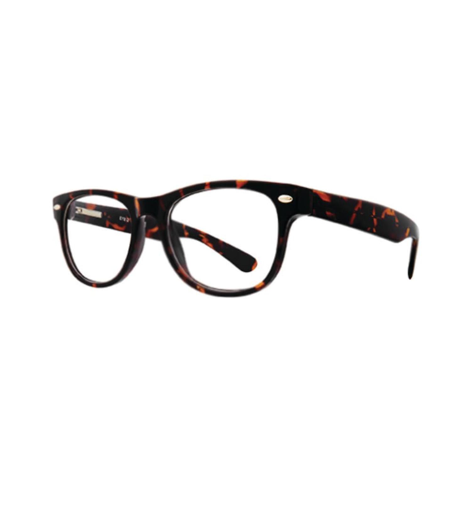 Reading Glasses High Power Reading Glasses in Stylish Plastic Frame Tortoise 8.0 x