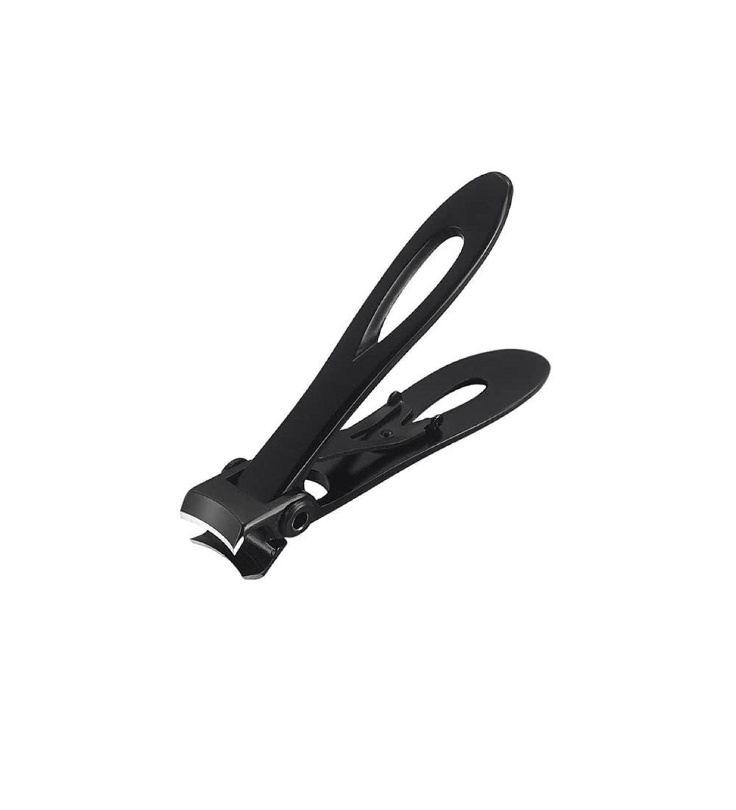 SUICRA Nail Clippers Fingernail Clipper Toenail Stainless Steel Nail Cutter Professional Nail Clippers Toenail Fingernail Manicure Trimmer Toenail Clippers for Thick Nails (Color : Black Size : Lar Large Black - Buy Online on GoSupps.com