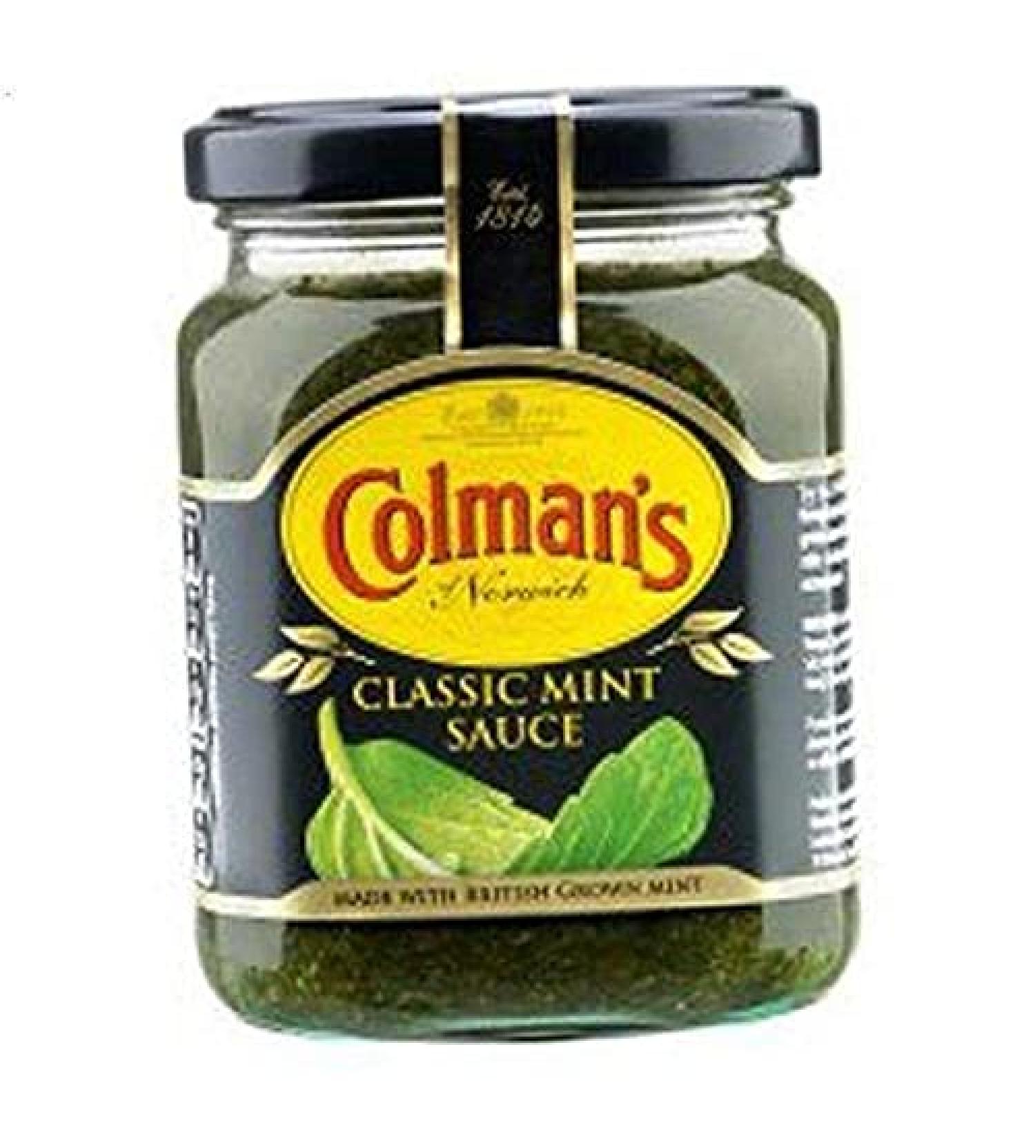 Colmans Classic Mint Sauce (3 Pack) 165 Grams Per Jar