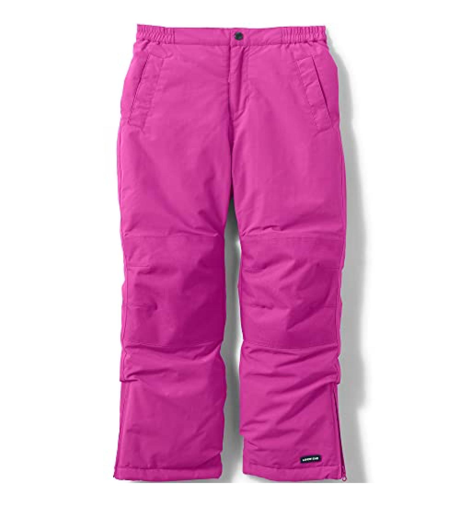 Lands' End Kids Squall Waterproof Iron Knee Winter Snow Pants 10 - Verbena - All-Weather Protection - Buy Online on GoSupps.com