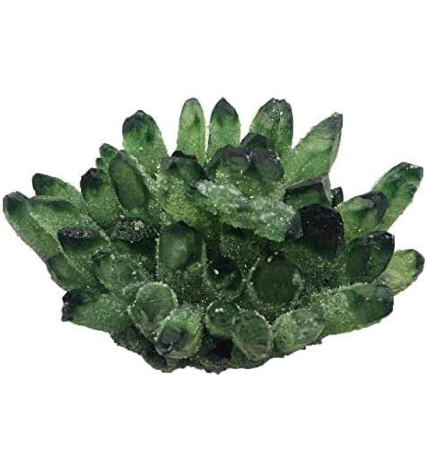 Green Phantom Quartz Crystal Cluster Natural Quartz Minerals Stone Home Or Wedding Decoration outstanding78 - Buy Online on GoSupps.com