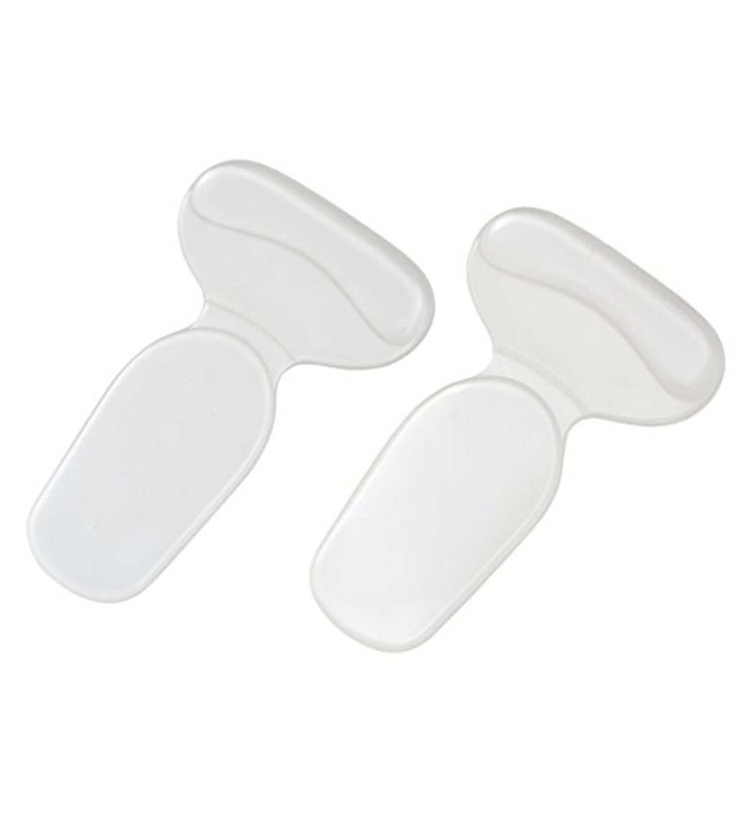 Rosenice Silicone Gel Heel Pads - Self-Adhesive Cushion Liners for High Heels - Transparent Heel Protection (1 Pair) - Buy Online on GoSupps.com
