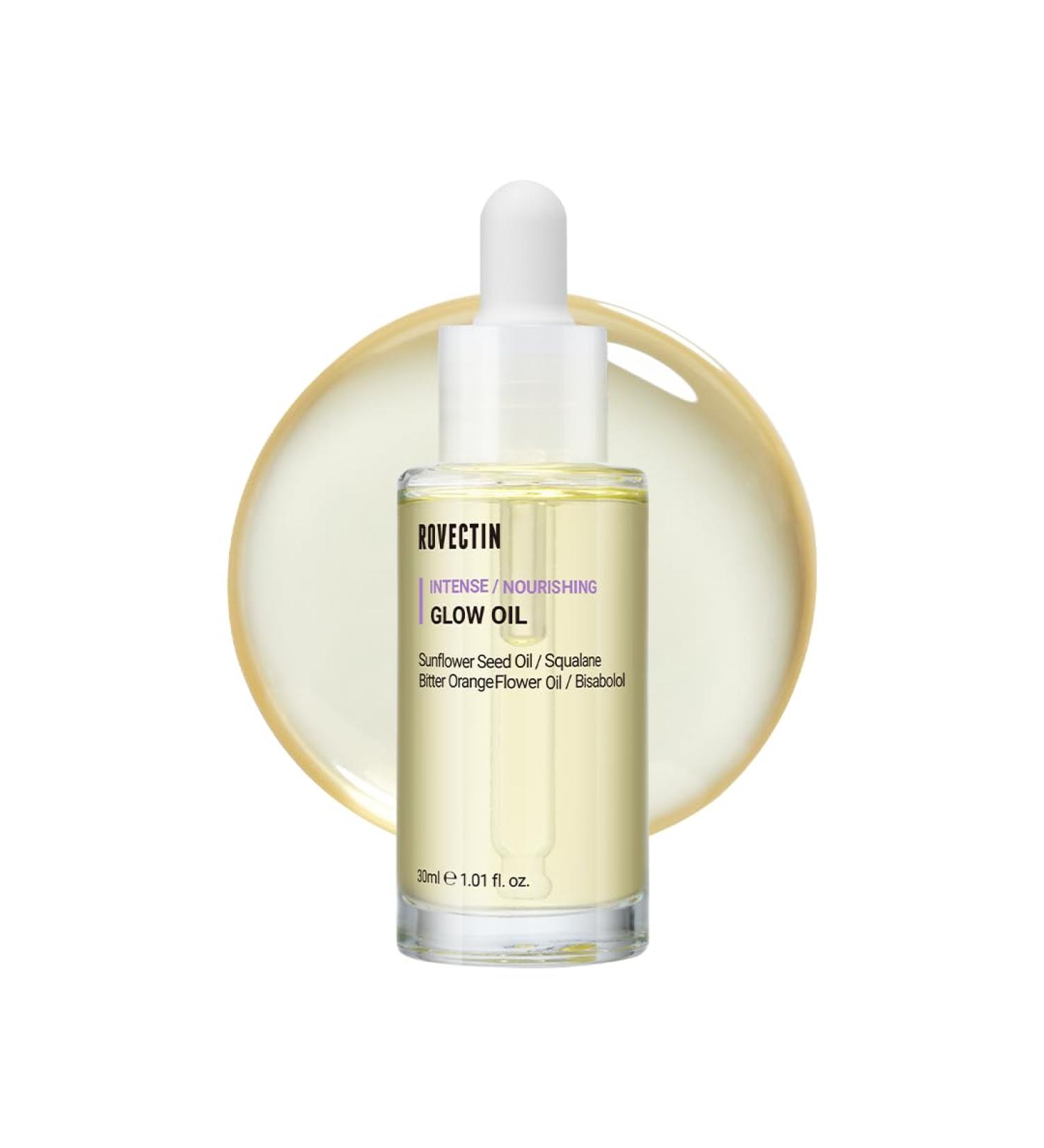 ROVECTIN Barrier Repair Face Oil | Neroli Infused Antioxidant Anti-Aging Oil for Dry & Sensitive Skin | Fast Absorbing Non-Greasy Vegan Korean Skincare (1 fl oz - Buy Online on GoSupps.com