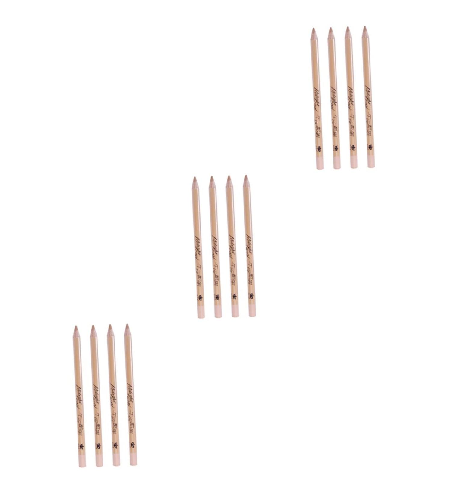 FOMIYES 12 Pcs Concealer Pen Cover up Makeup Concealer Highlighter Concealer for Dark Circles Wooden - Buy Online on GoSupps.com