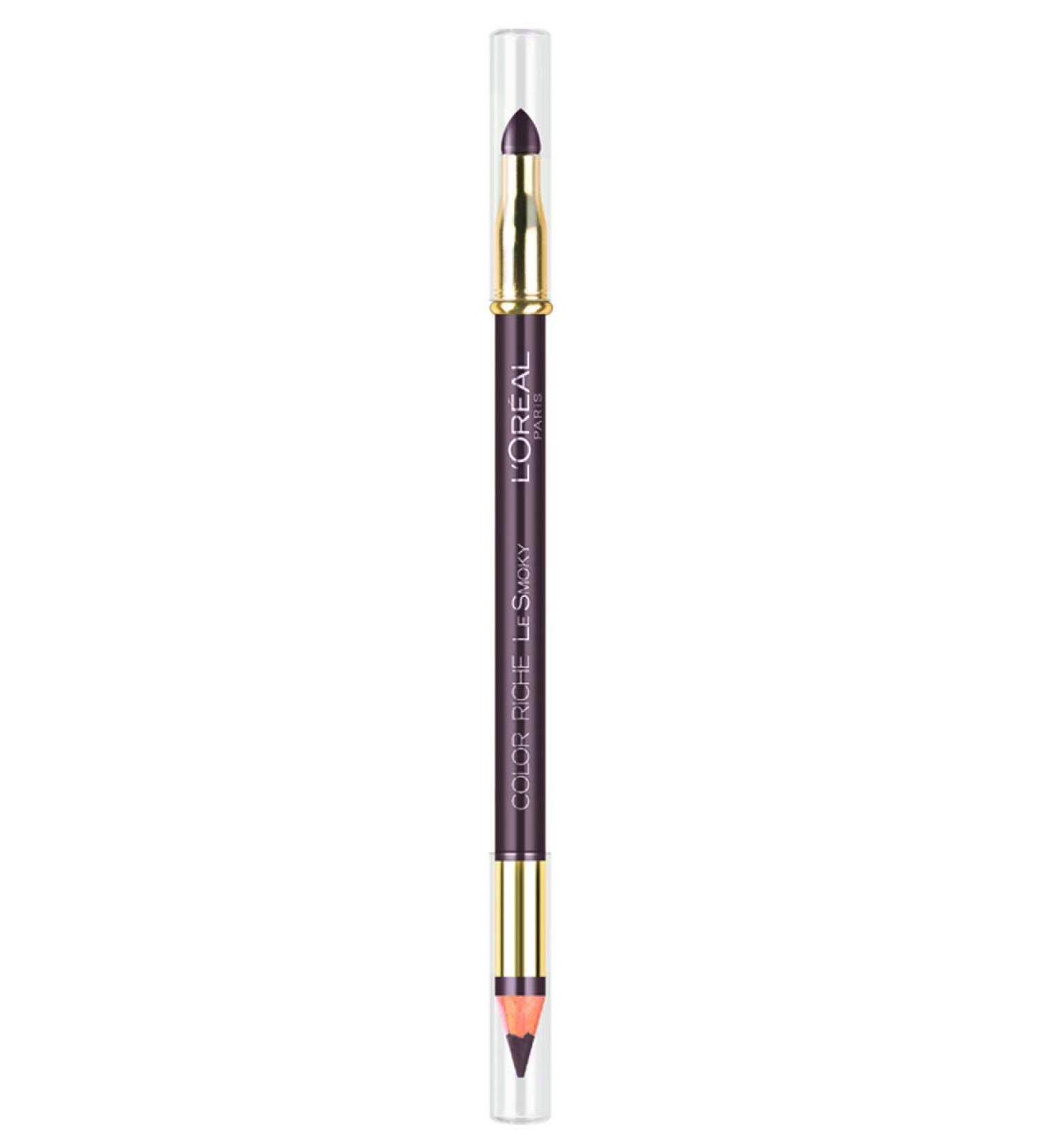 Loreal Color Riche Le Smoky Pencil Eyeliner and Smudger - Brown Fusion 204 by L'Oreal Paris