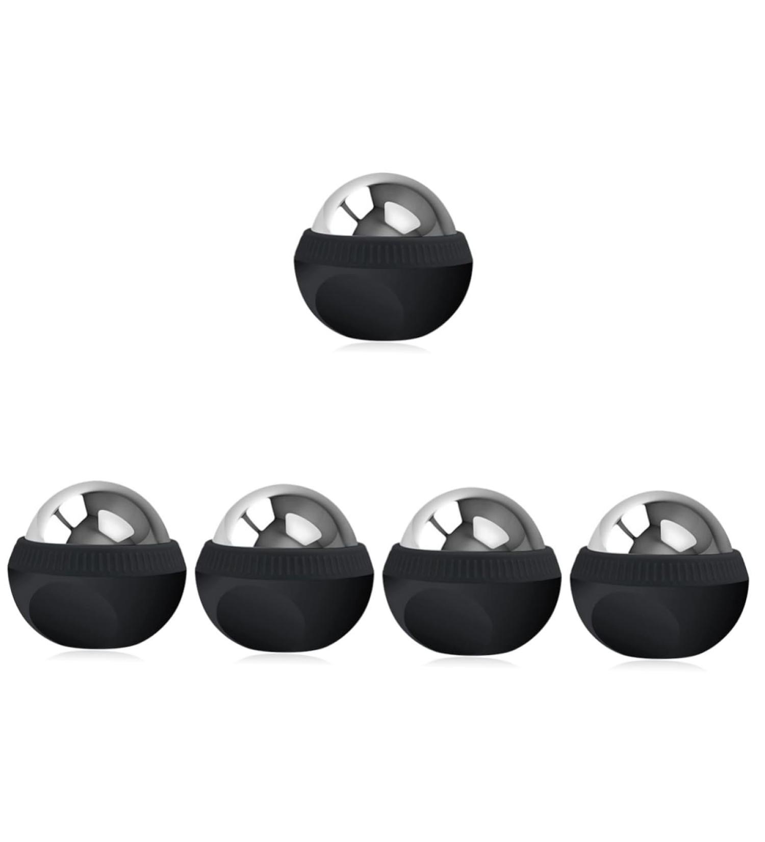 Clispeed 5ST Stainless Steel Massage Ball | Face & Body Relaxation Device for Muscle Relief & Fitness - Buy Online on GoSupps.com