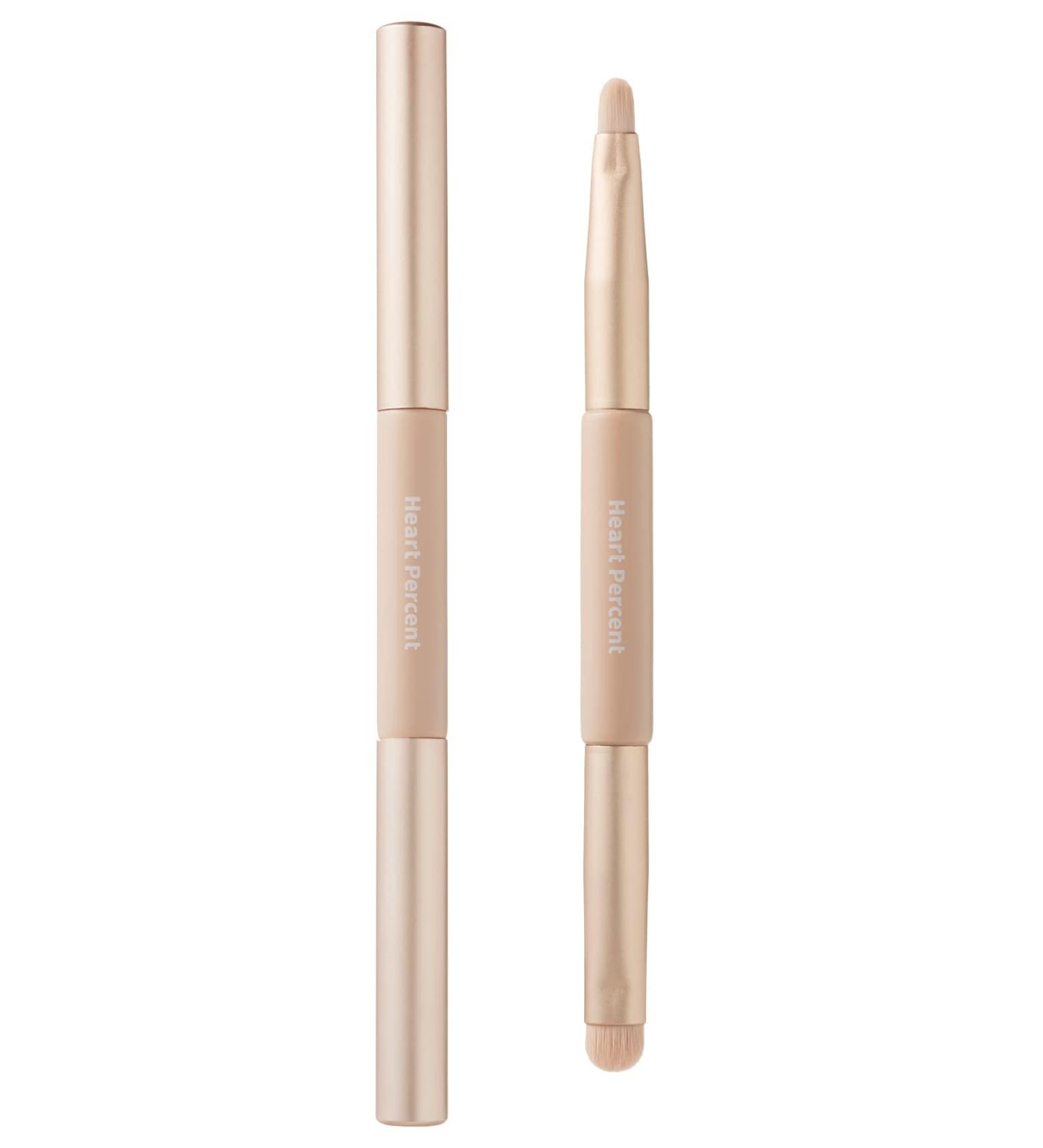 Heart Percent Dual-Ended Lip Brush | Multi-Use Tool for Perfect Lip Makeup - Shop Internationally - Buy Online on GoSupps.com