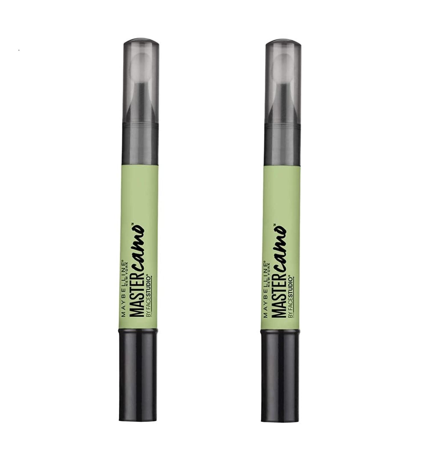 Maybelline New York Master Camo Color Correcting Pens Green- Pack of 2 | Redness Corrector - Buy Online on GoSupps.com