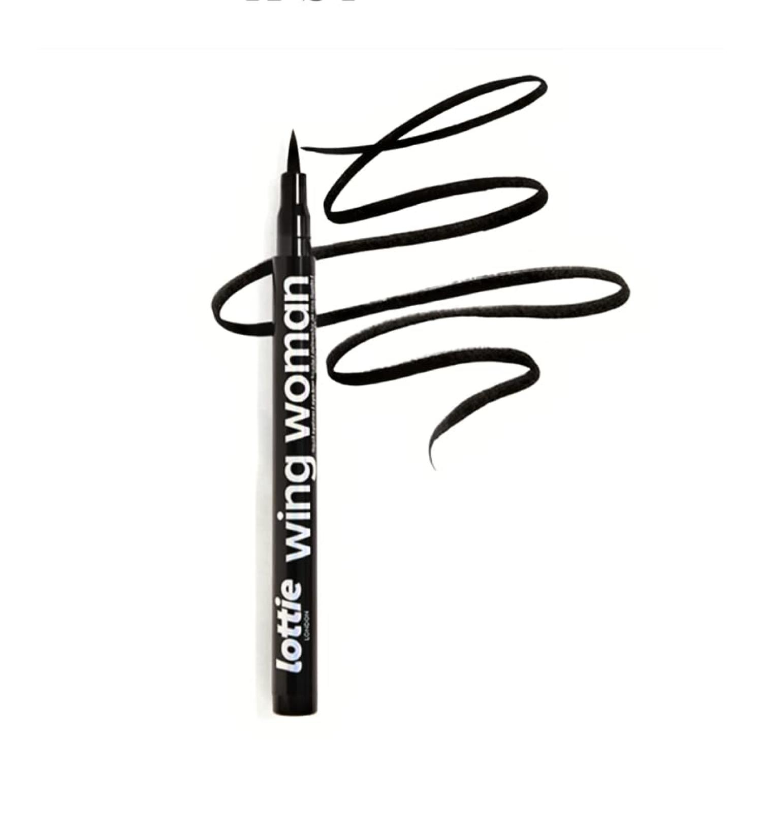 EyeLiner Inc. Lottie London Wing Woman Liquid Eyeliner Black 1.87mL Full Size