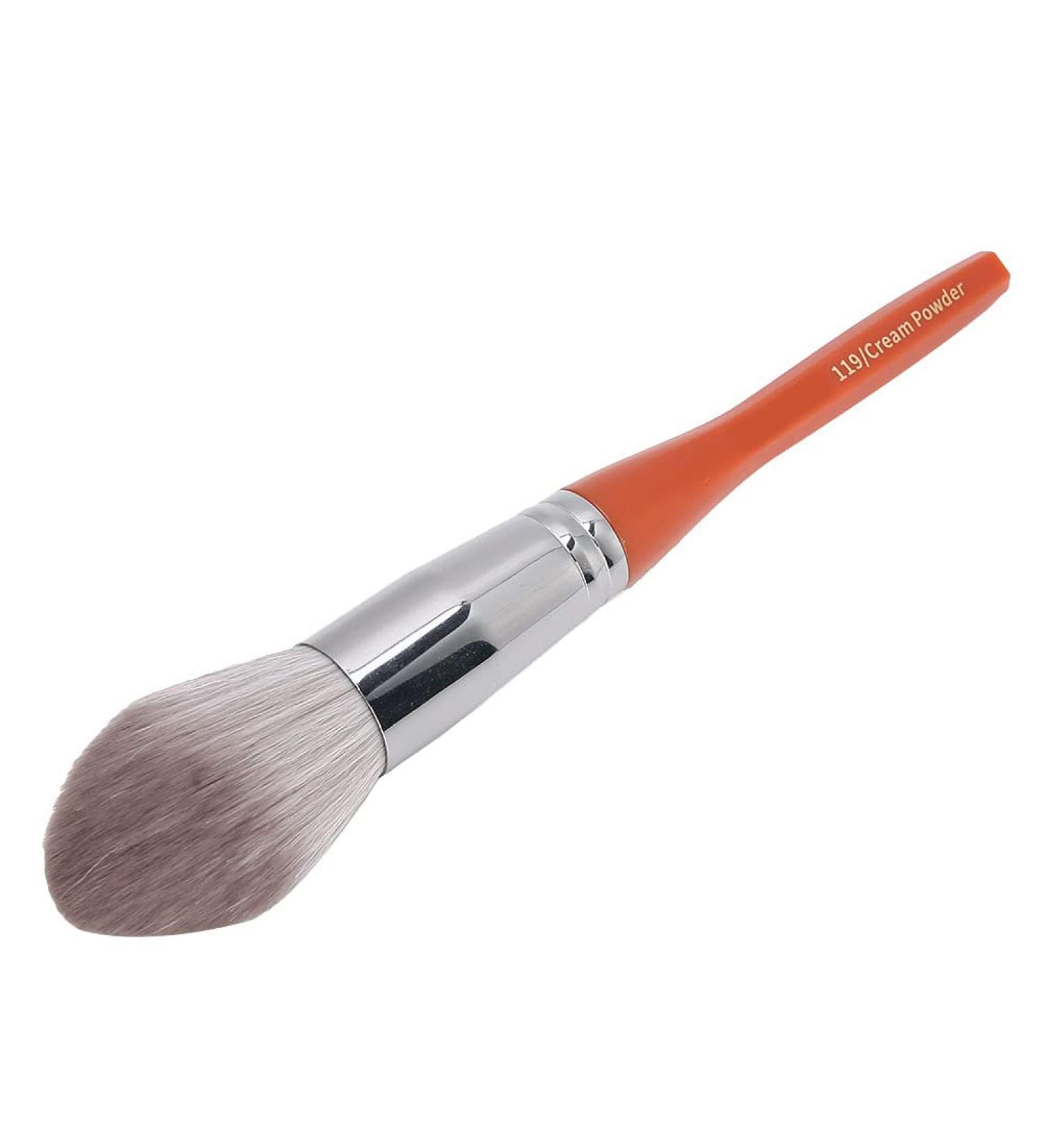Verdant Touch Makeup Brush Professional Makeup Powder Brush Soft Hair Blusher Brush for Loose Powder Cosmetic Tool Auburn Color - Buy Online on GoSupps.com