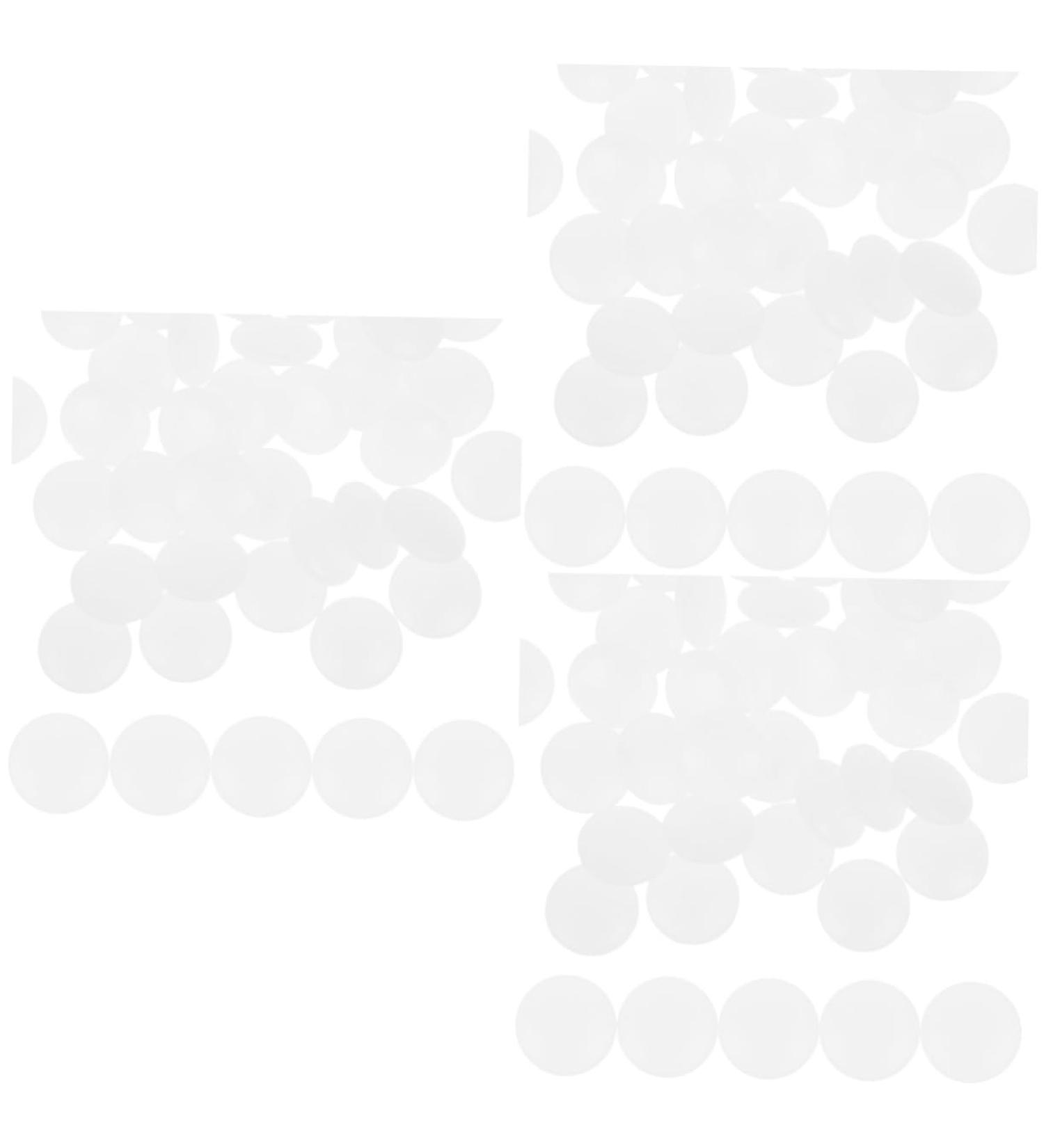 Lurrose 60 Pairs Round Sliding Ring Nose Pads & Anti-Ear Socks for Sunglasses - Silicone Glasses Legs & Retro Pebble Gel Slippers - White - Buy Online on GoSupps.com