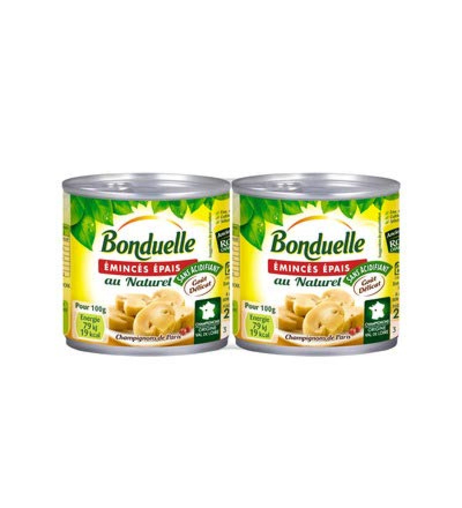 Bonduelle - Paris Mushrooms - 2 boxes, 230g