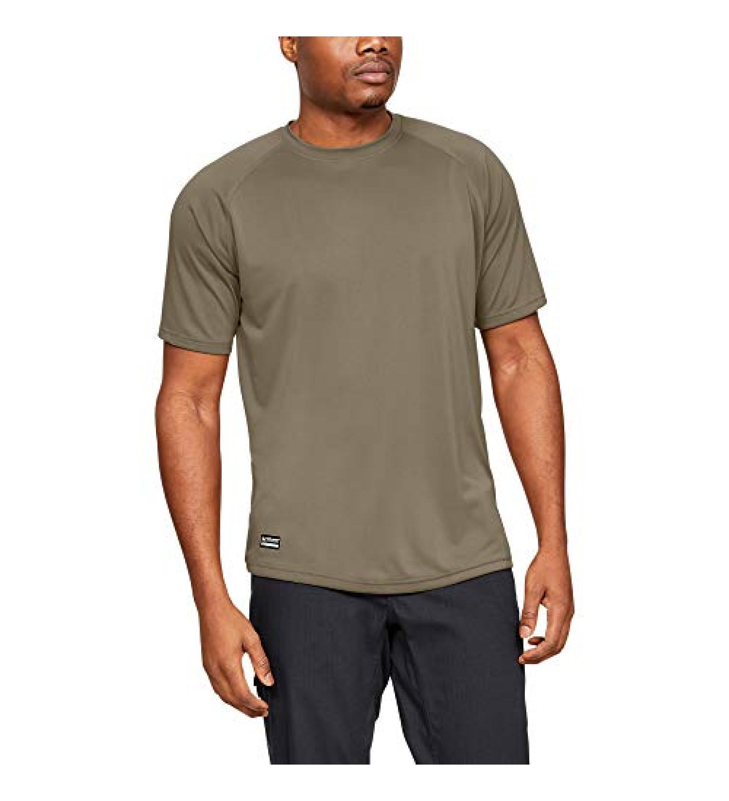 Under Armour Men's Tactical Tech T-Shirt Federal Tan (499) Large