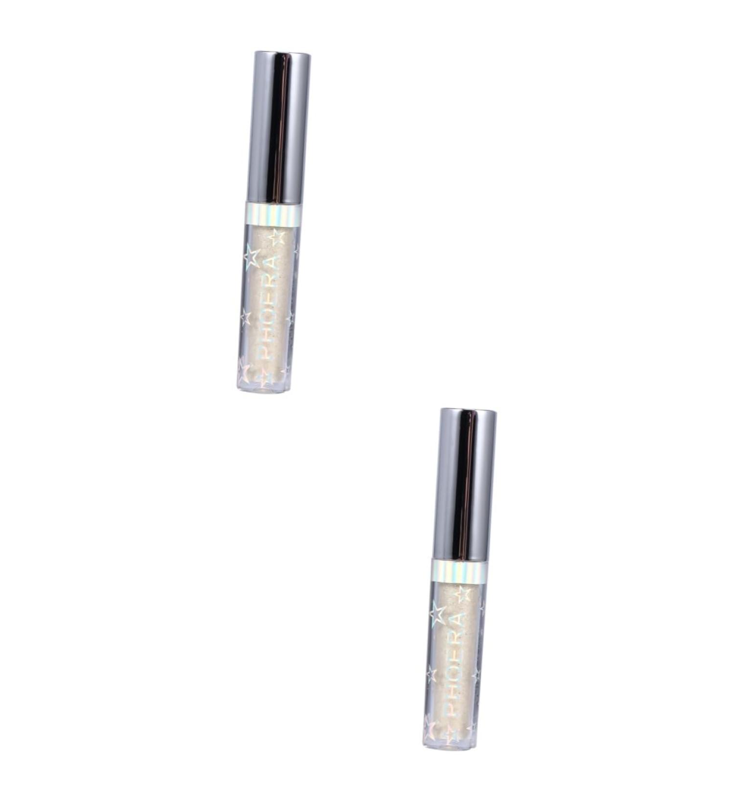 PLAFOPE 2pcs Liquid Eyeshadow Glitter Liquid Eyeliners Glitter Eyeliner Sparkling Eyeliner Glow Golden - Buy Online on GoSupps.com