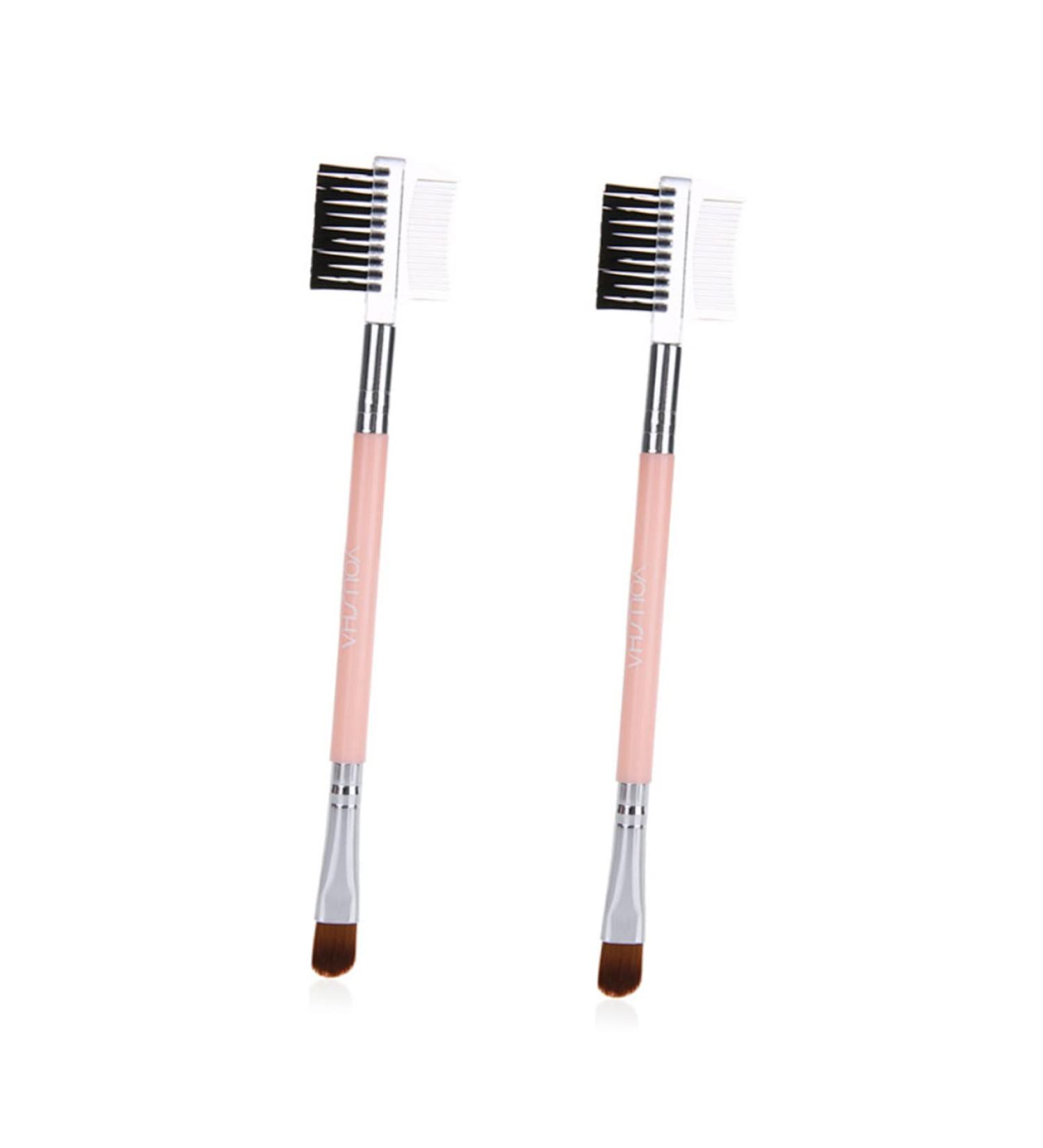 Buy NOLITOY Double-Headed Eyeshadow Brush - Dual-Sided Makeup Brush for Eyes & Concealer | Perfect for Women | International Shipping Available - Buy Online on GoSupps.com