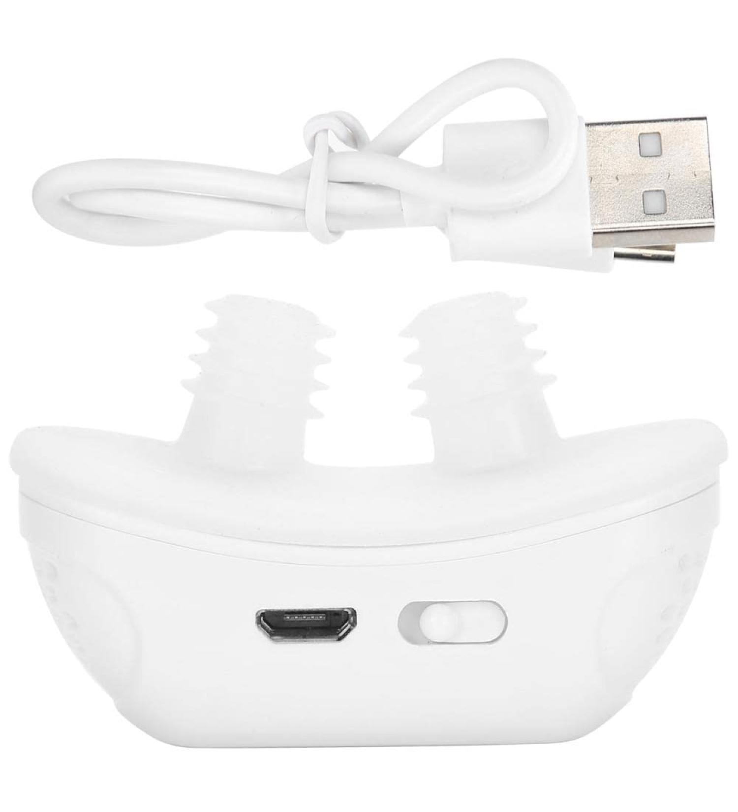 USB-Powered Anti-Snoring Device for Men and Women - Stop Snoring and Improve Sleep with Gentle Muscle Stimulation - Buy Online on GoSupps.com