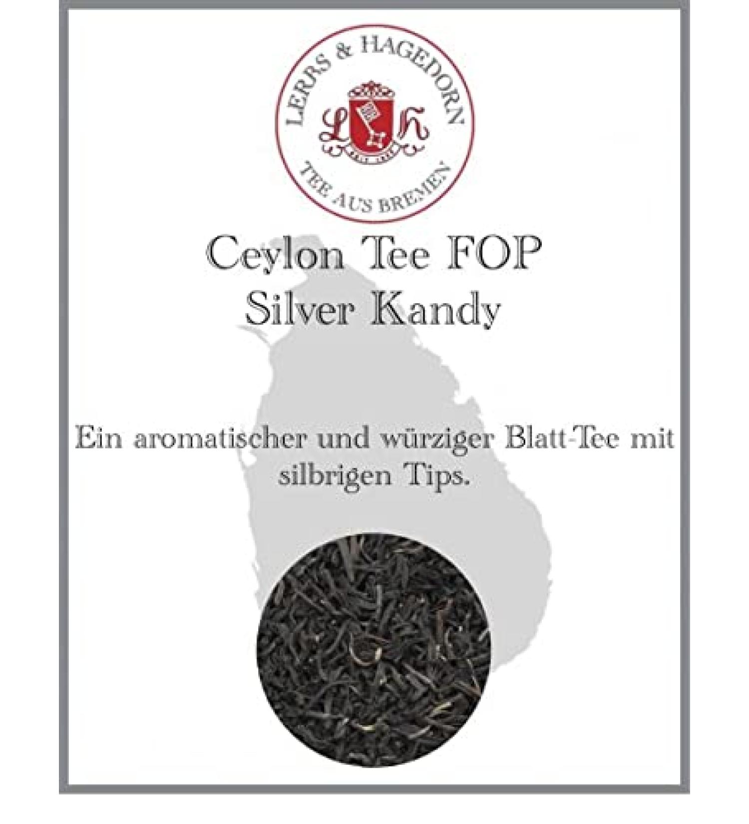  Lerbs & Hagedorn Ceylon FOP Silver Kandy Th 250 g - Buy Online on GoSupps.com