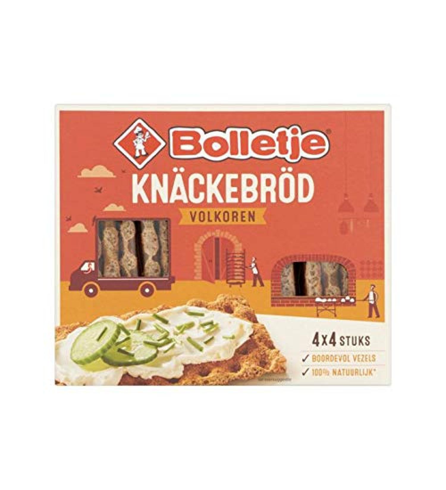 Bolletje Bolletje Whole Wheat Kn ckebr d Original Dutch Wheat Cookies 240 g