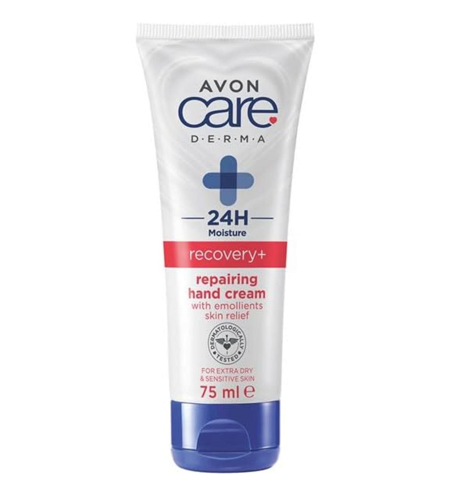 AVON Care Skin Recovery Hand Cream for dry sensitive skin - fragrance free - 75 ml