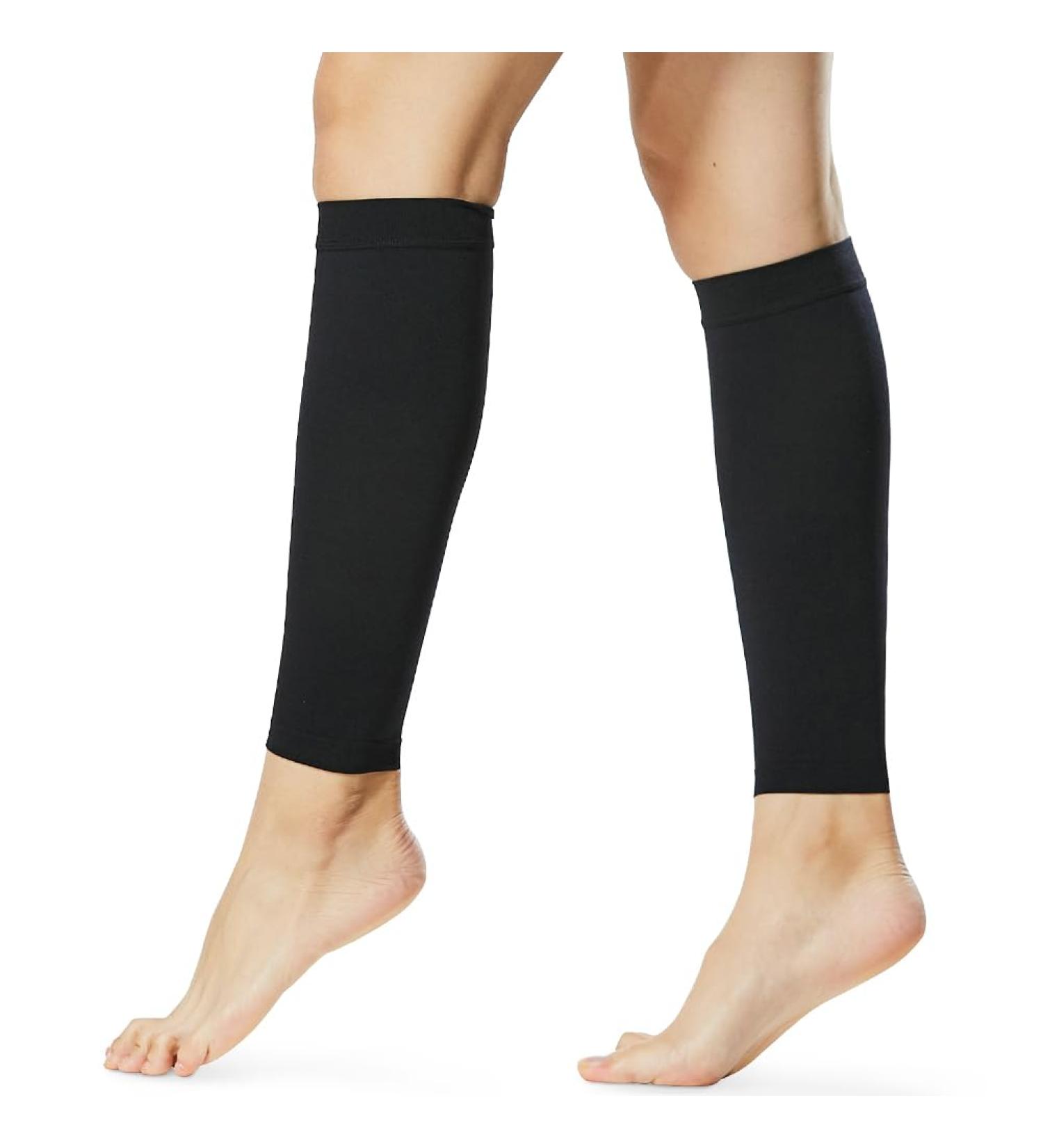 Wading Medical Compression Stockings for Men & Women - 20-30 mmHg Varicose Veins & Thrombosis Protection - Black XXL - Buy Online on GoSupps.com