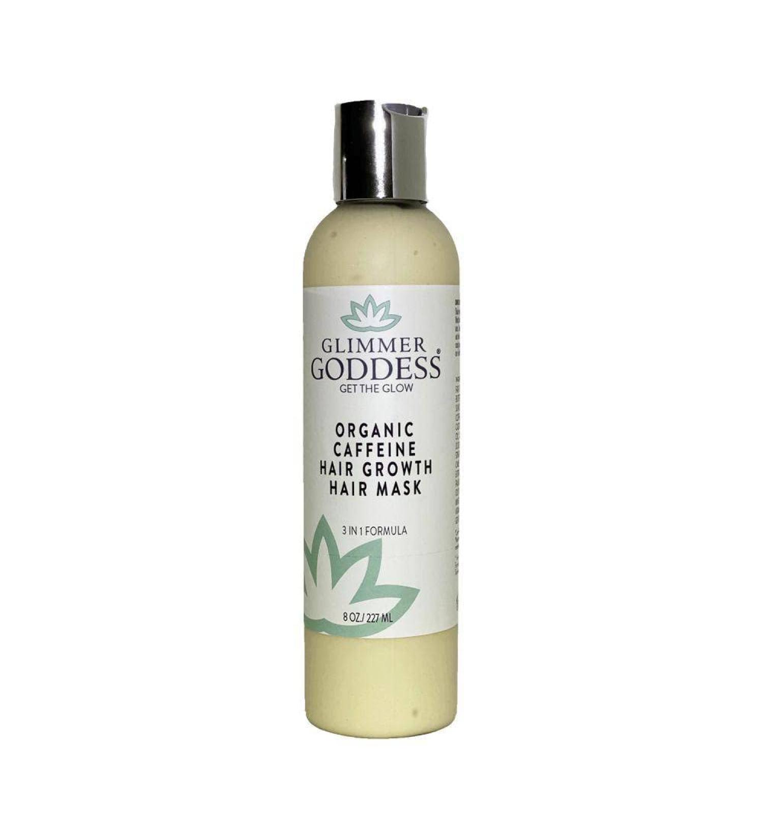 Glimmer Goddess Organic Caffeine Conditioner Hair Mask | Natural Hair Growth for Longer & Stronger Hair - 8 oz | International Shipping Available - Buy Online on GoSupps.com