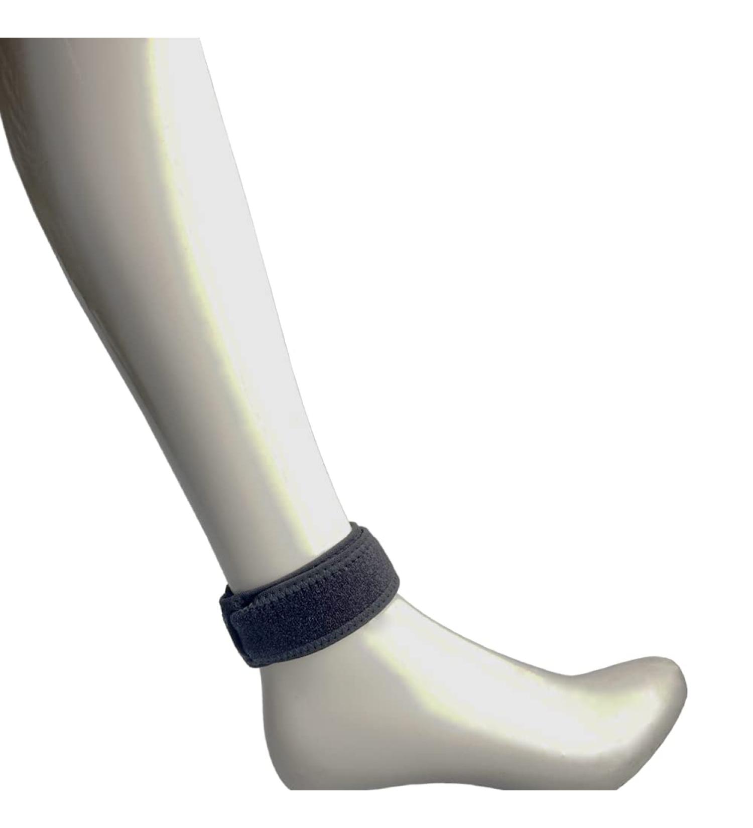 Yawjxbd Achilles Tendon Support Brace for Pain Relief - Ideal for Running, Walking, Cycling, and Sports - Black - Buy Online on GoSupps.com