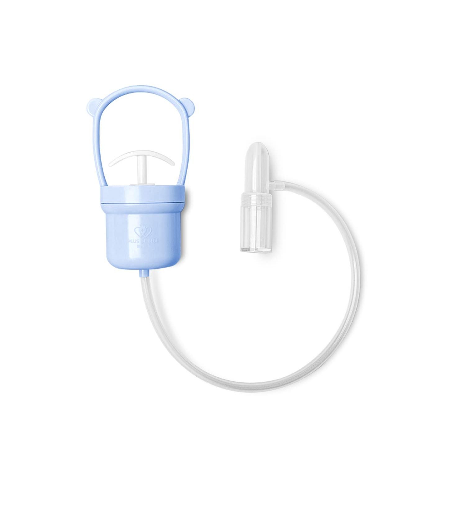 PLUSDEBEBE Manual Nasal Aspirator for Baby - Hand Pull Nose Sucker in Blue - Buy Online on GoSupps.com