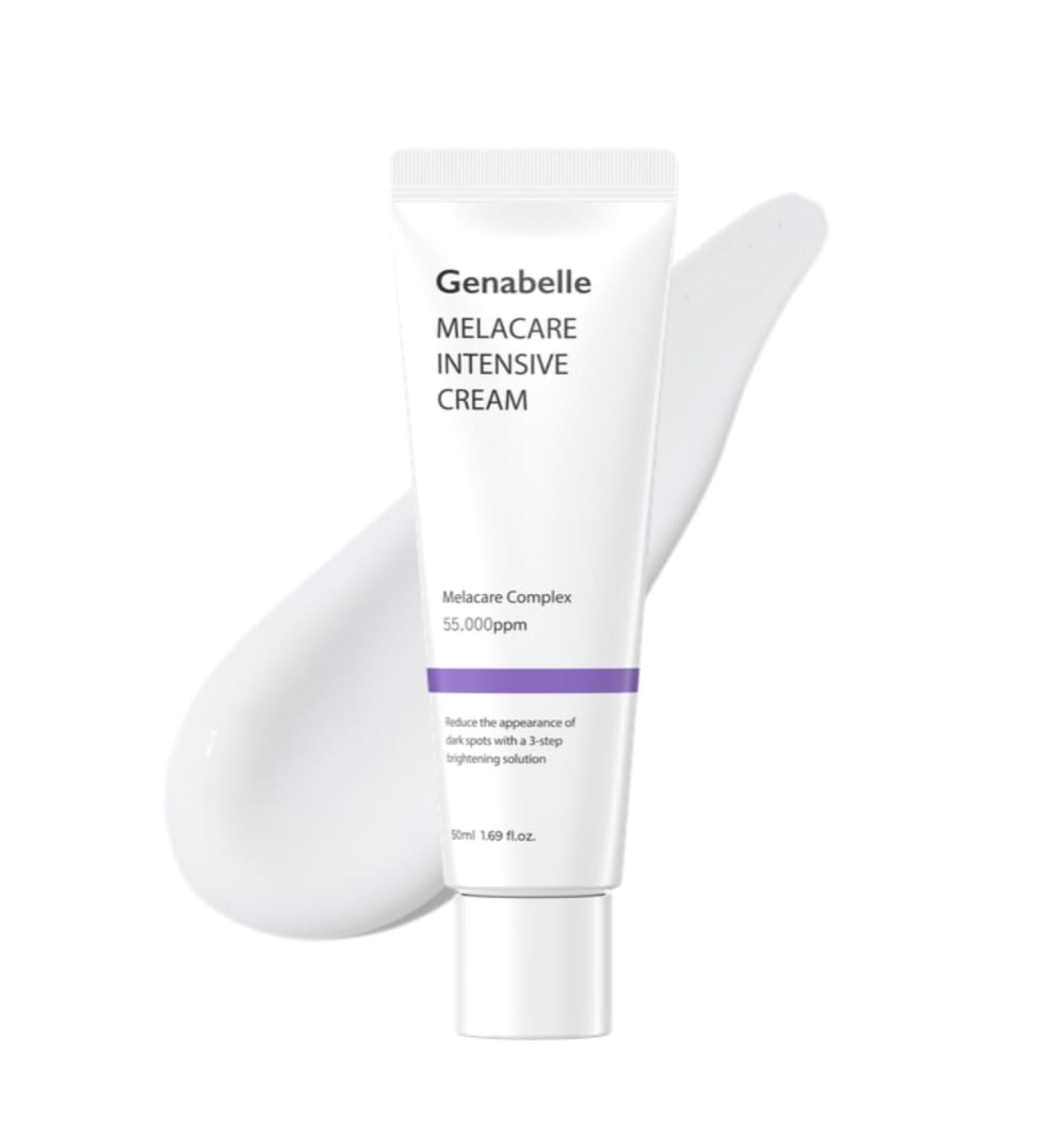 Genabelle Melacare Intensive Cream Targeted Care for Uneven Skin Tone Hydrating & Nourishing Daily Moisturizer with Niacinamide and Tranexamic Acid 1.69 fl oz - Buy Online on GoSupps.com