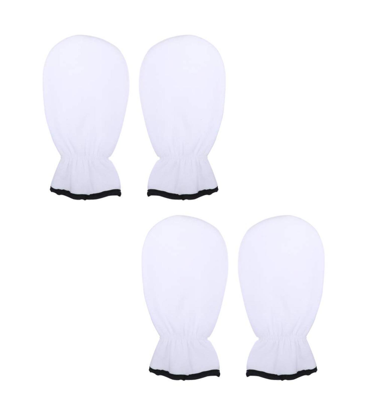 minkissy 2 Pairs Maintenance Care Gloves Spa Wax Hand Heated Manicure Hand Cover Moisturizing Mitts Paraffin Bath Supplies Paraffin Wax Hand Cover Keep Warm Women's Polyester White Boots - Buy Online on GoSupps.com