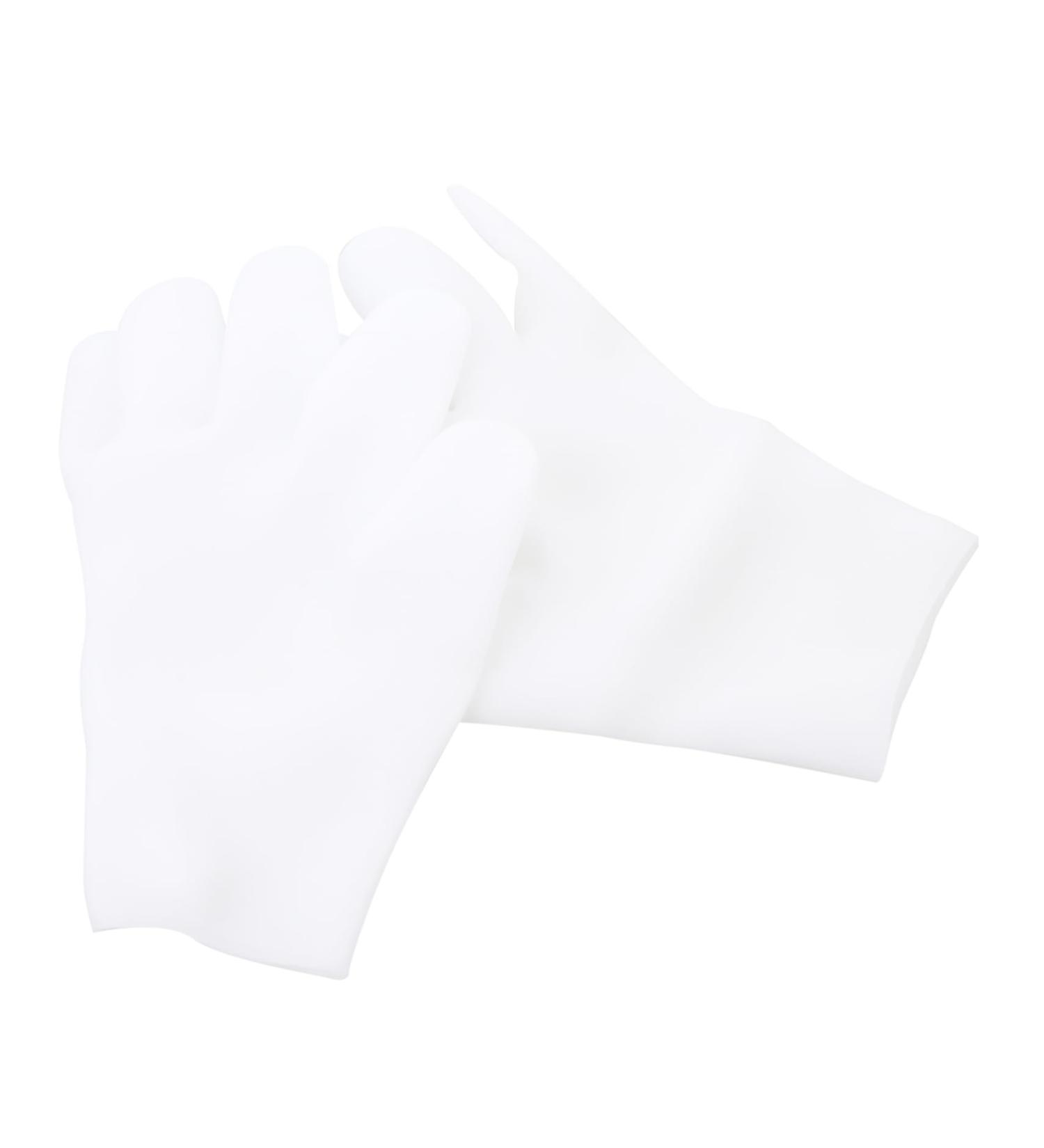 Beavorty 1 Pair moisturizing Gloves Exfoliating Hand Masks Overnight Gloves for Dry Hands Hand Softening Gloves Moisture Gloves Overnight Cream Gloves White Cosmetic Essential Oil Miss sebs - Buy Online on GoSupps.com